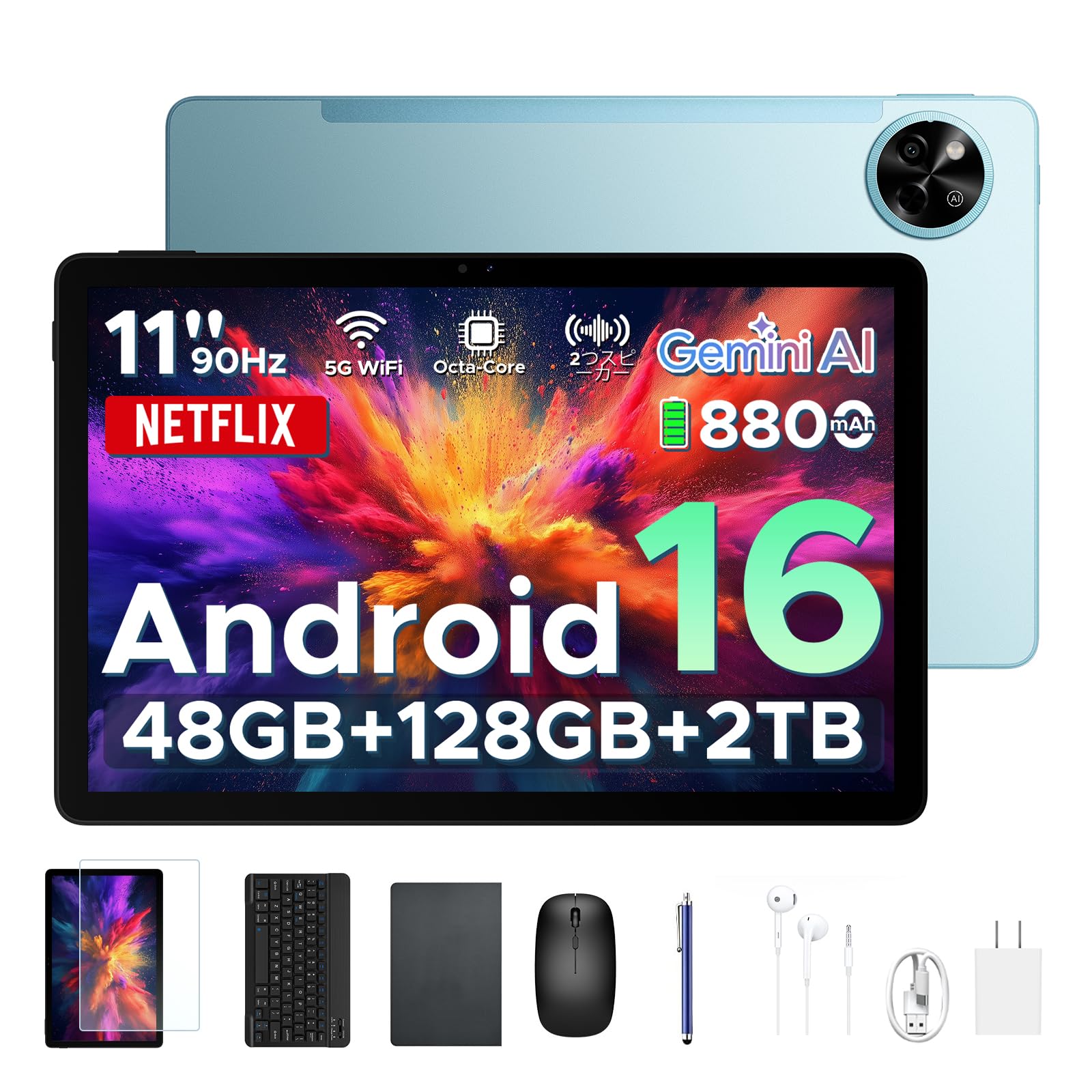 Amazon.co.jp: 【 タブレット 11インチ セット版】P11 Android16 11