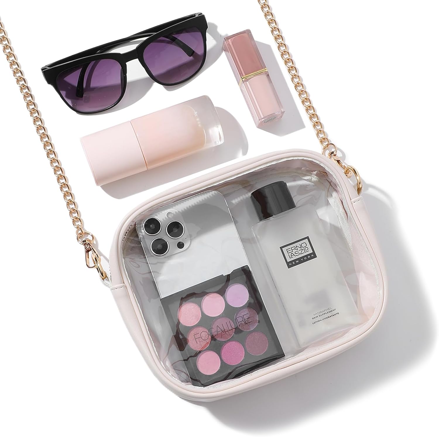 TOBVZOO Clear Bag Stadium Approved, Crossbody Transparent Bag for Concerts Sports Events, Purses for Men & Women - Image 4