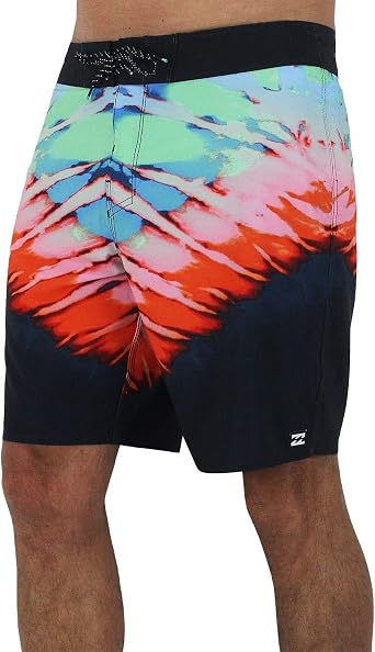 Navy Tie Dye Multi Sundays Pro Boardshorts by Billabong