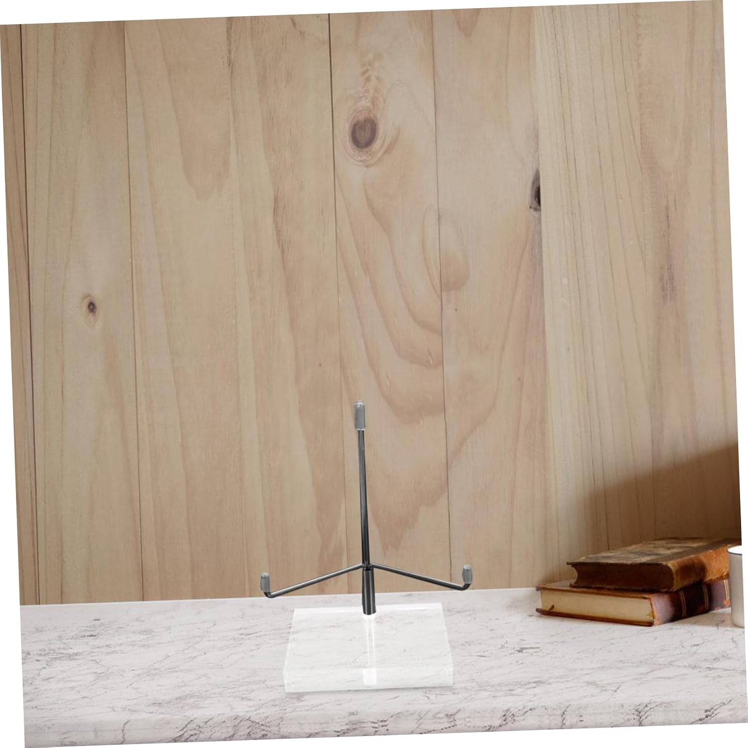 Metal Crystal Display Stand for Rocks Minerals Jewelry Collectibles