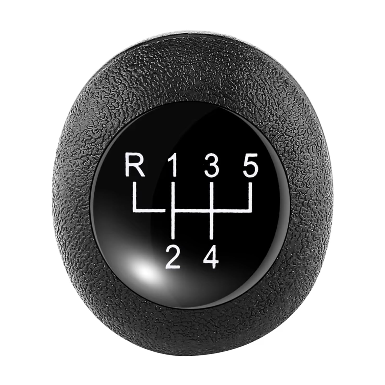 MRCBROUEO Car Gear Shift Lever Compatible with E28 E30 E34 E36 5 for Speed Manual Car Gear Shift Knob Stick Head Black Replacement Accessories
