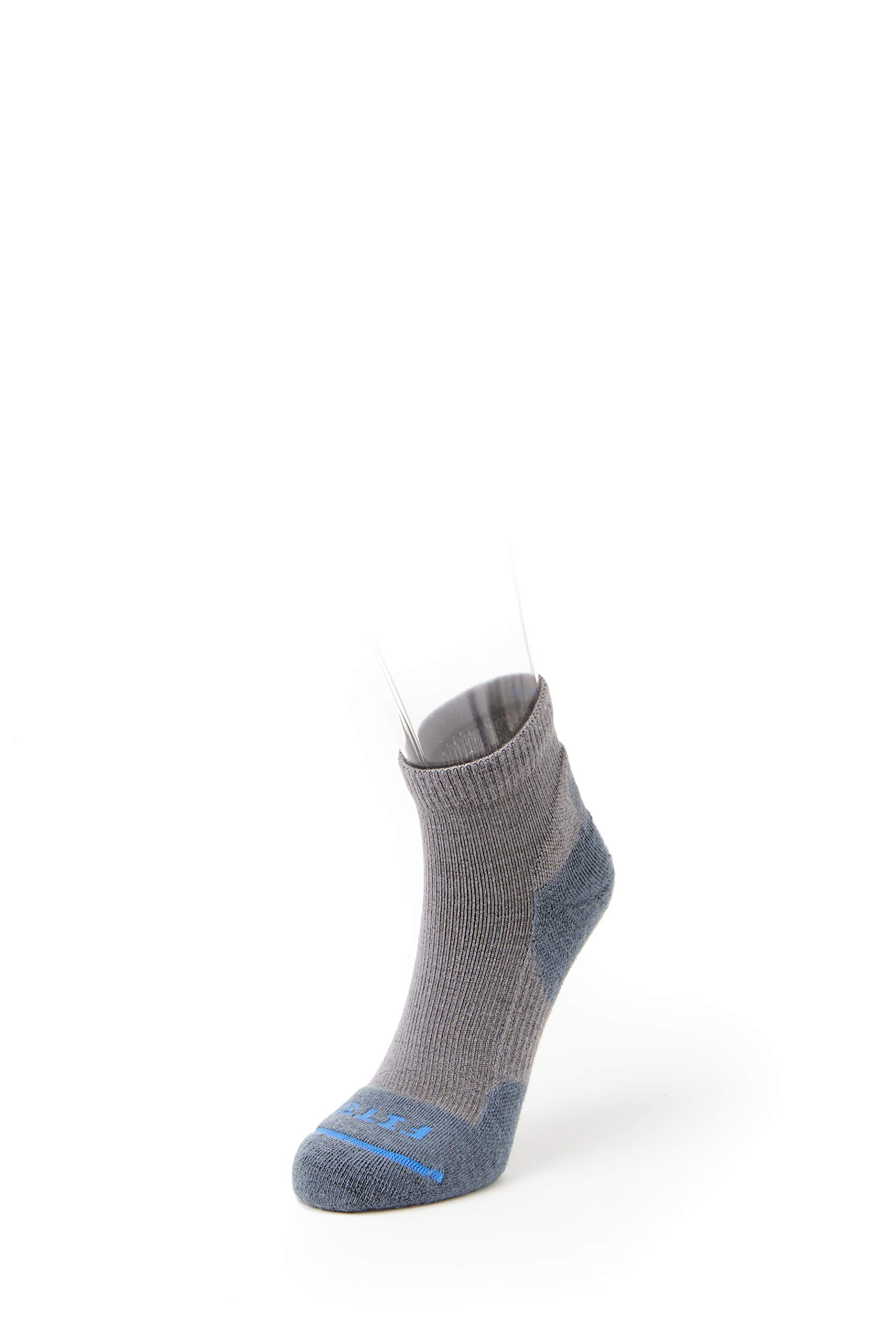 FITSLight Hiker - Quarter-Length Hiking Socks for Hiking, Camping, Trails and Trekking, Fishing, and Outdoors