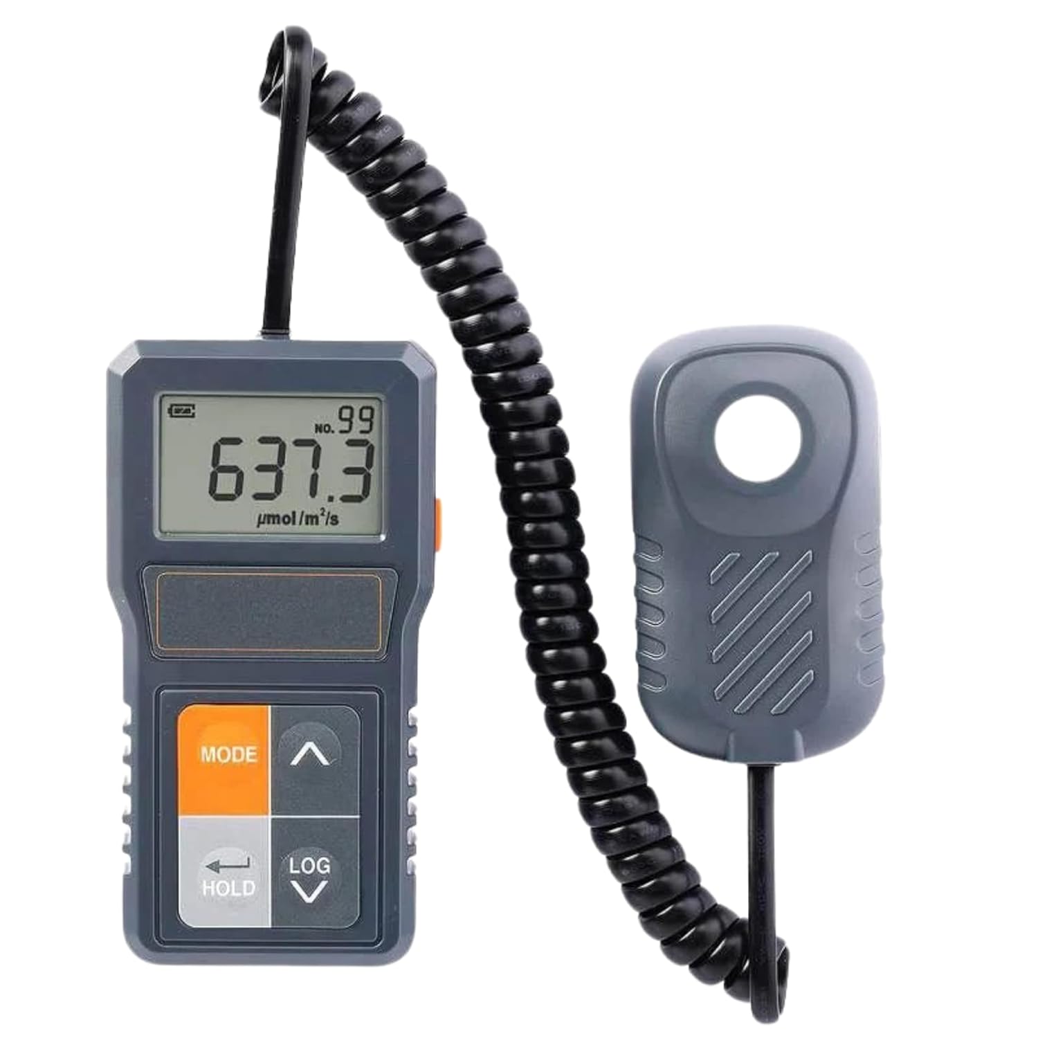 Sper Scientific Detachable Full Spectrum PAR Meter 860054 - Photosynthetically Active Radiation Meter with Remote Sensor & High Accuracy for Horticulture, Plant Physiology, Research & More