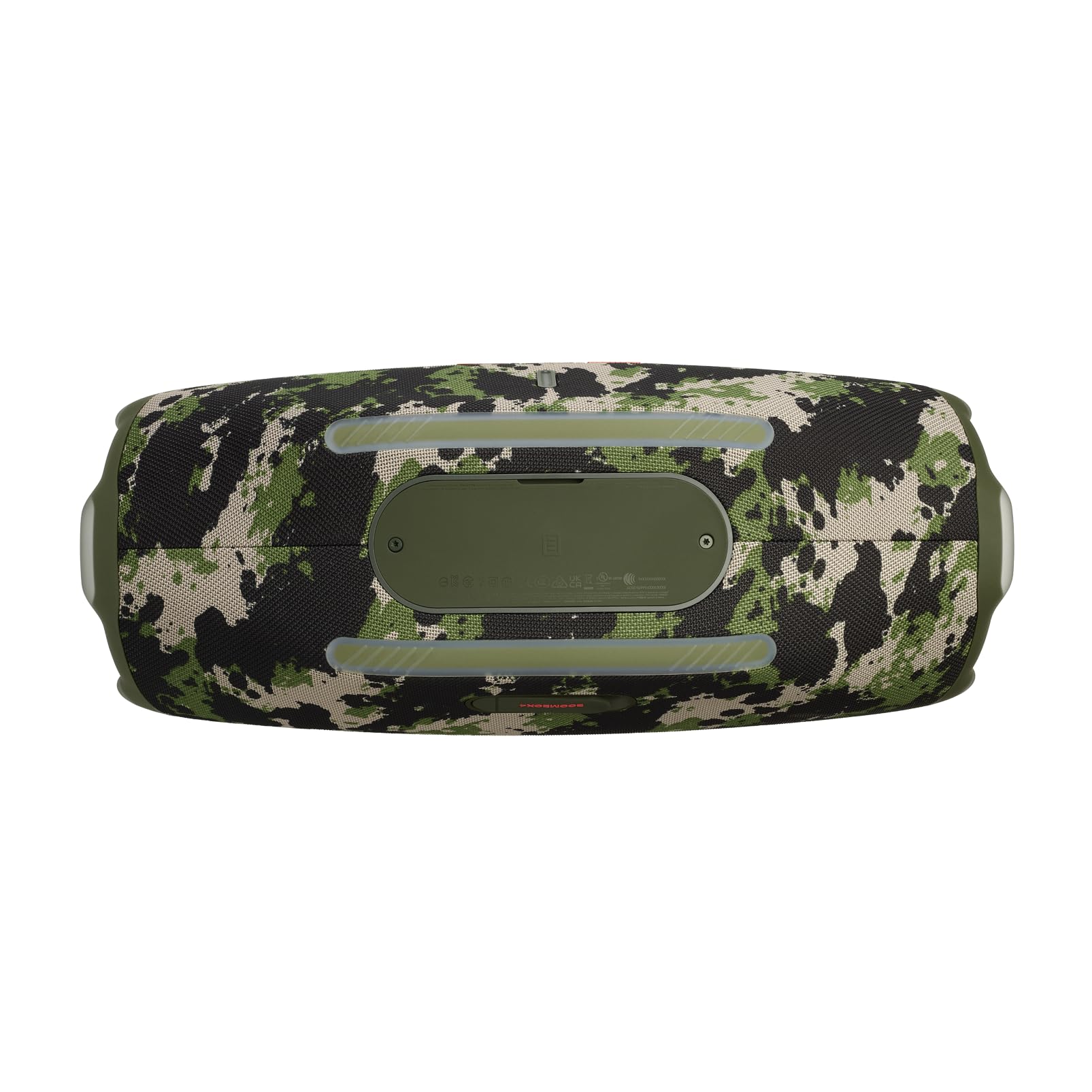 JBL Boombox 4 Tragbarer Bluetooth Lautsprecher, JBL Pro Sound mit AI Sound Boost, IP68 Wasser- und Staubdicht, Bis zu 34h Wiedergabe, Auracast Multi-Speaker, 2 Bass-Boost-Modi, Camouflage