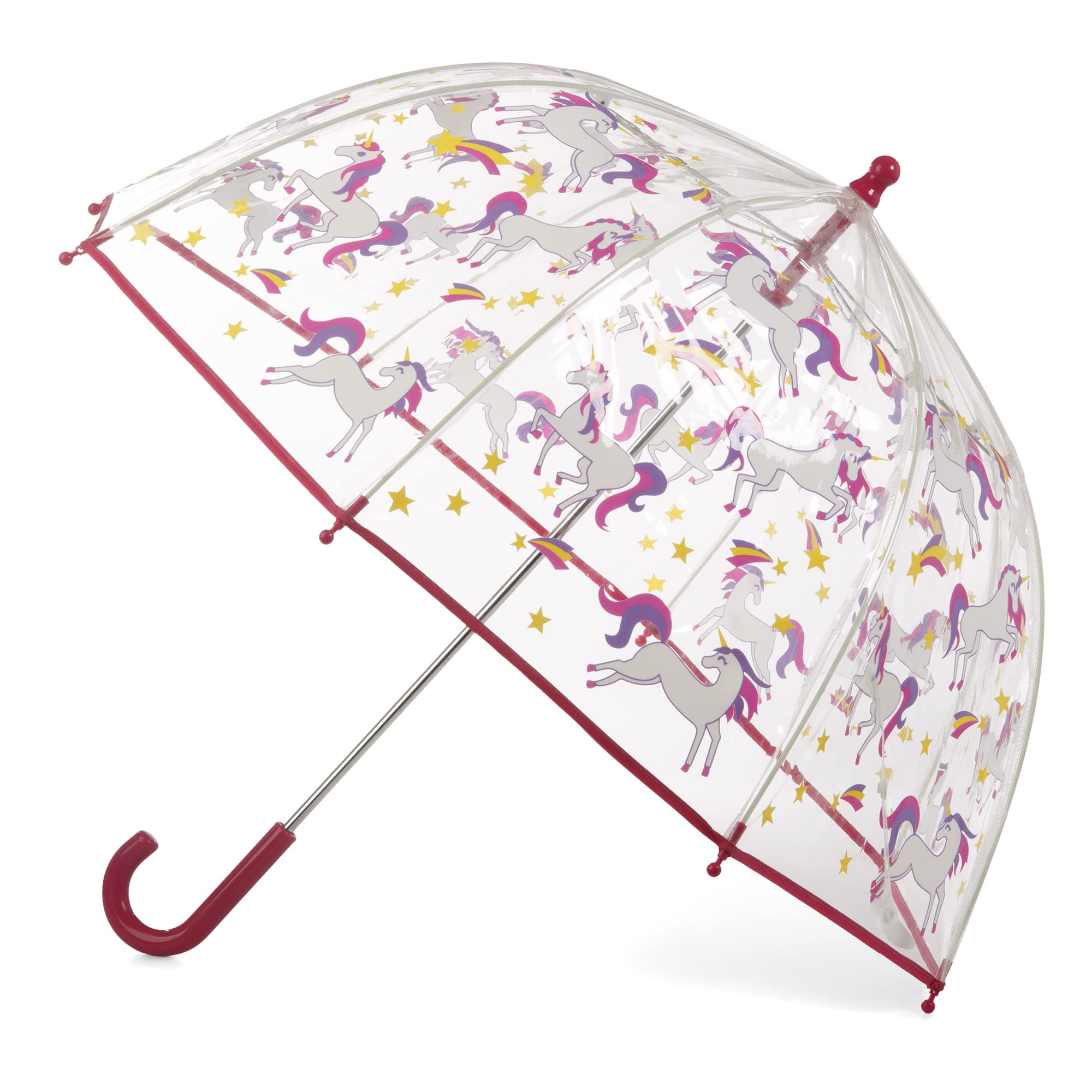 totesKids Clear Bubble Umbrella with Easy Grip Handle