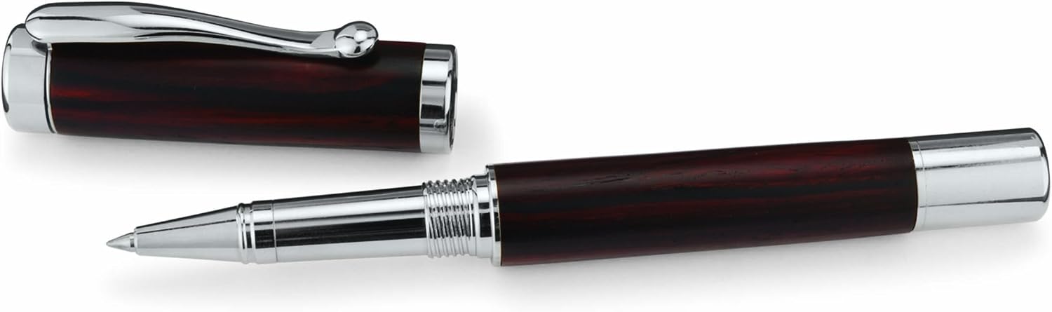 WOODRIVER Project Kit - Continental Rollerball Pen, Chrome