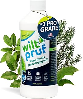 Wilt-Pruf® Concentrate | Protect Against Winter Damage, Drought, and Stress | Just Spray & Let Dry | Locks in Moisture w/Clear Foliar Film | Professional-Grade & Trusted | Replaces Burlap | (16 oz)