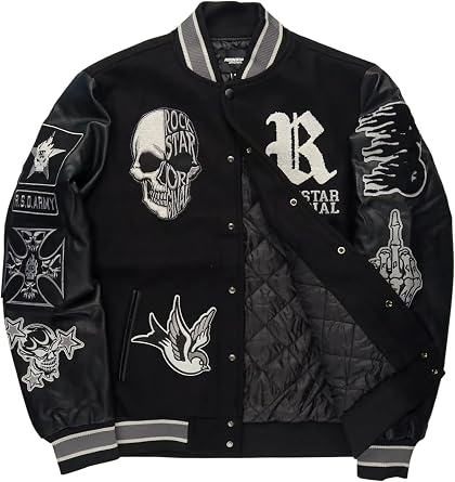 ROCKSTAR ORIGINAL Men's Vidar Varsity Jacket
