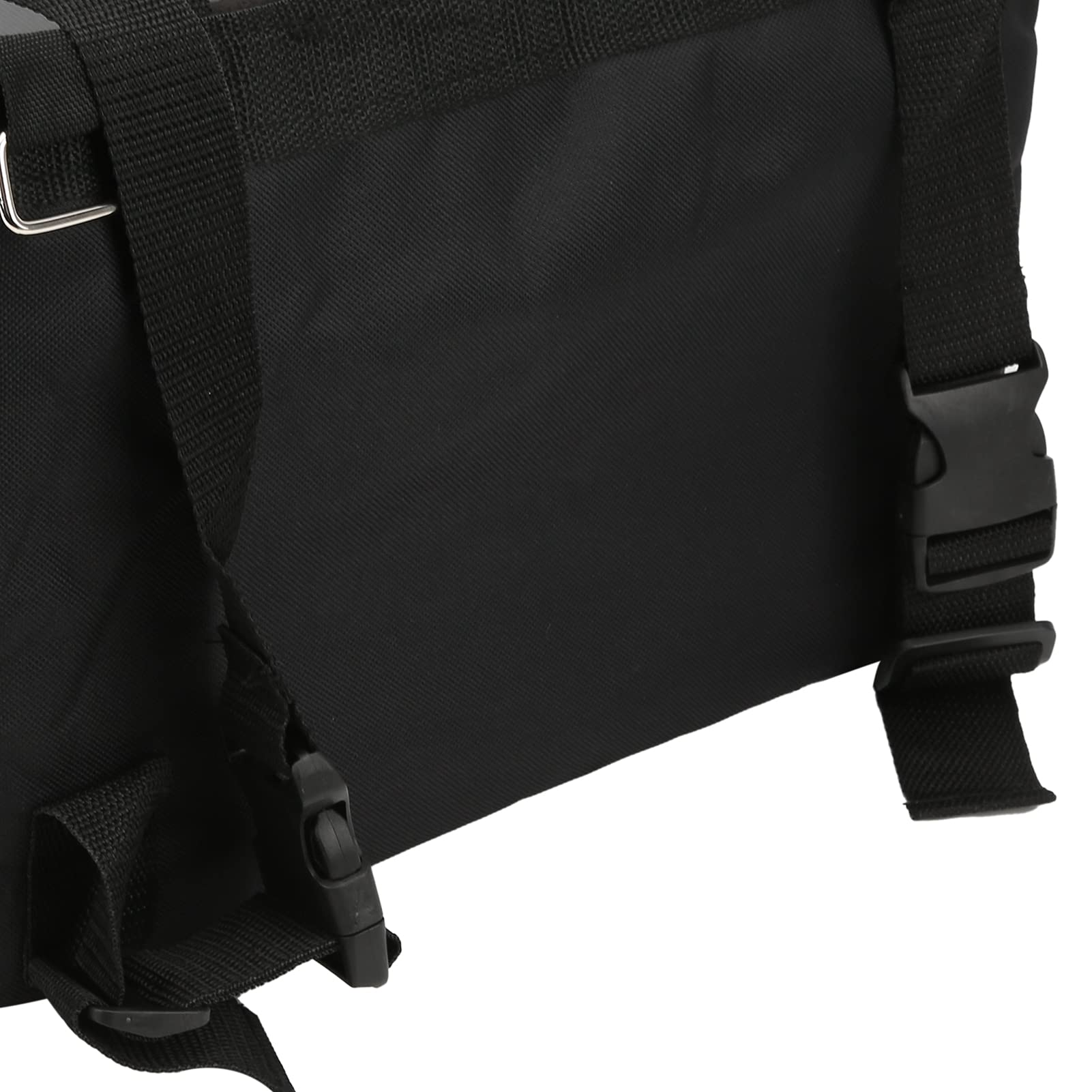 Cesta Delantera Desmontable para Bicicleta, Bolsa de Transporte para Mascotas, Tela Oxford, 38x28x25cm, Impermeable, Liberación Rápida