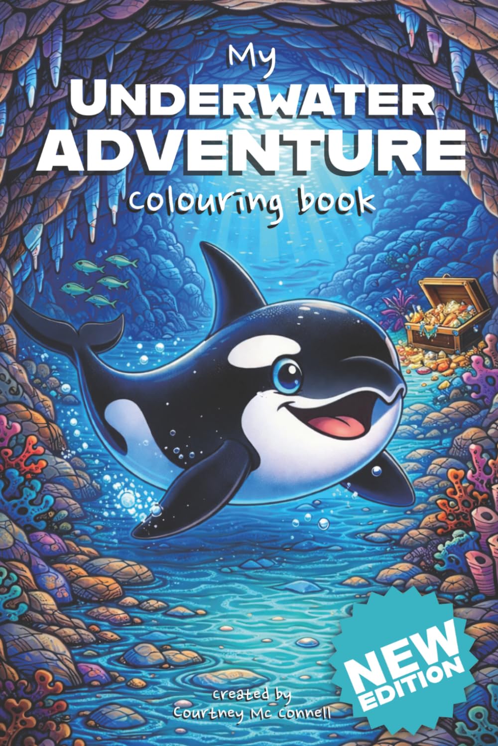 My Underwater Adventure: Colouring Book