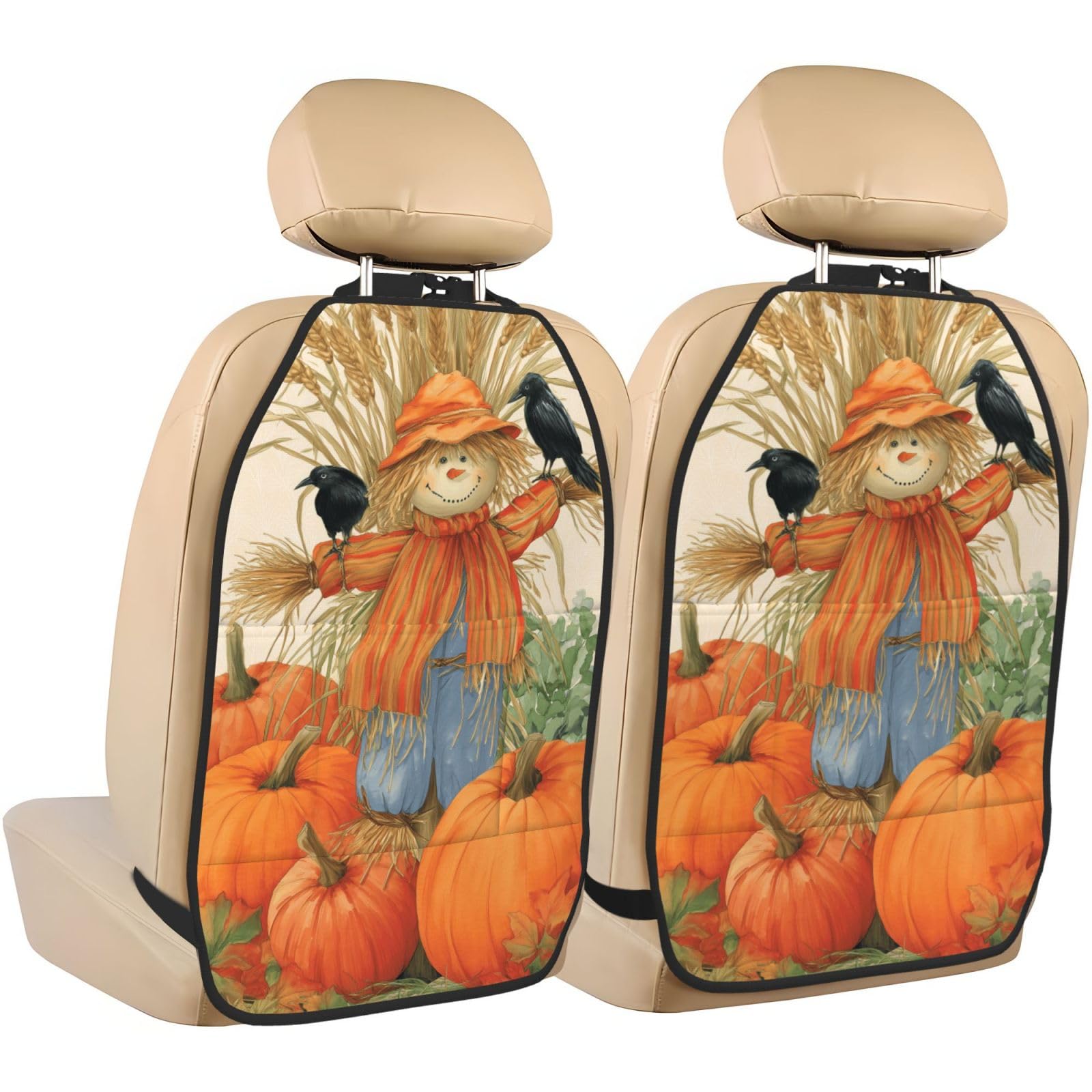 Protectores de asiento de coche otoñales para mantener limpio el viaje familiar