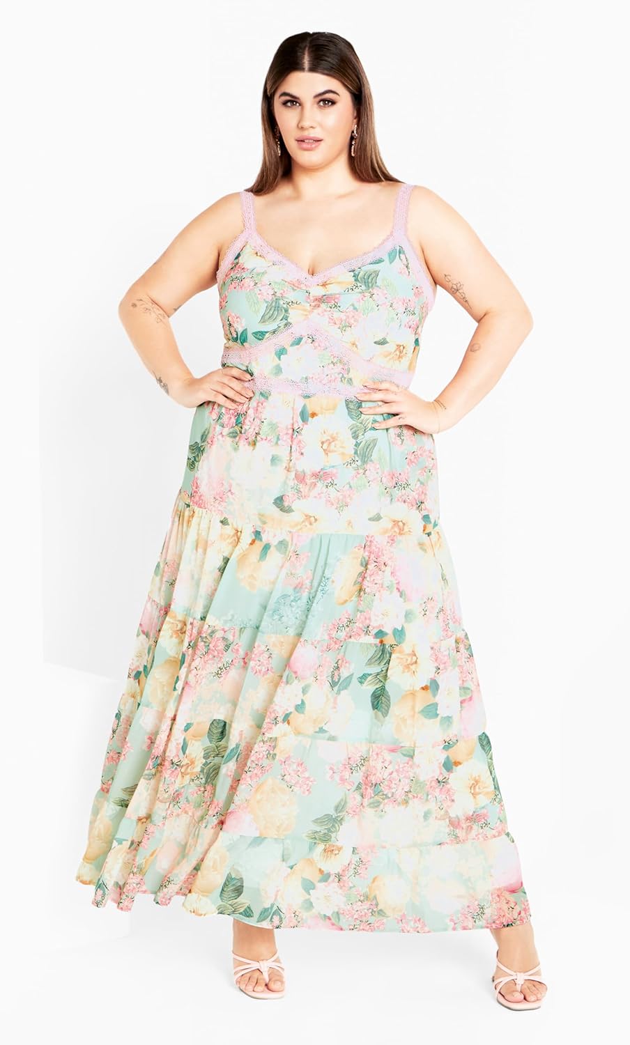 City Chic Women's Plus Size Janey Maxi Dress - Image 3