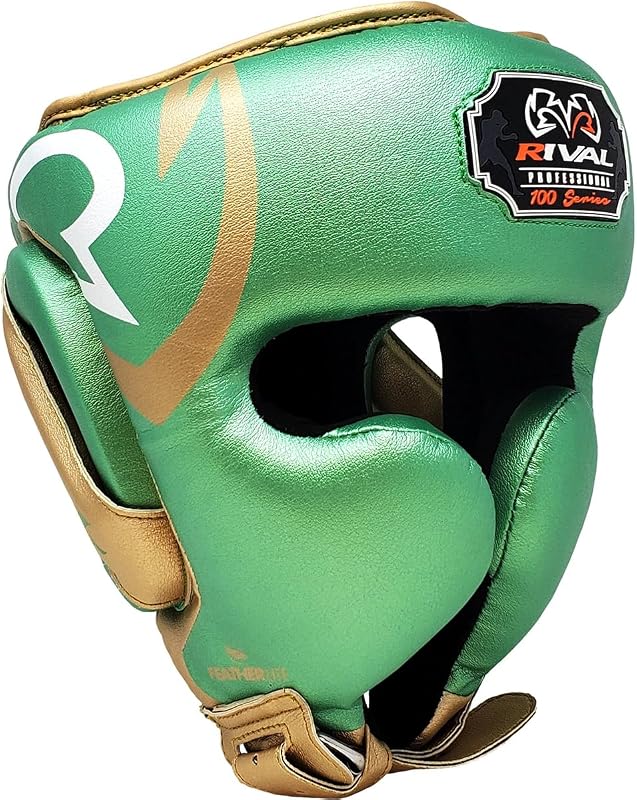 RIVAL Boxing RHG100 Professional Headgear - Lightweight Construction with Wide, Lateral Eye Opening for Maximum Visibility