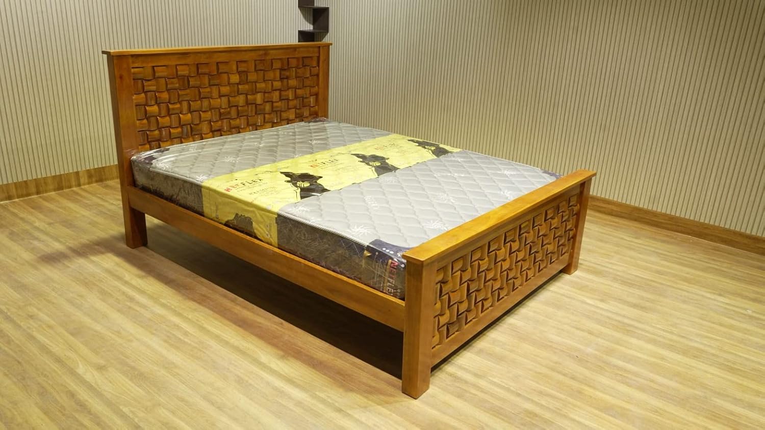 Flexi Homes Rich King Size Cot A Solid Wooden Cot Double Cot