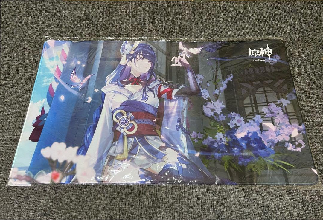 Amazon.co.jp: 原神 雷電将軍 デスクマット マウスパッド プレイマット