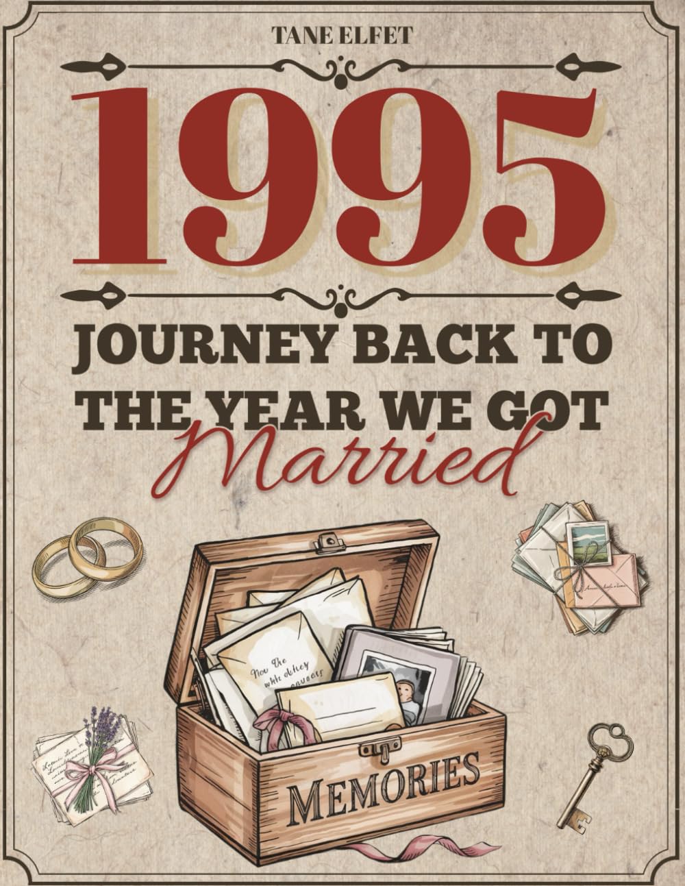 1995: Journey Back to the Year We Got Married: A nostalgic anniversary memory book for couples, reflections, prompts & puzzles