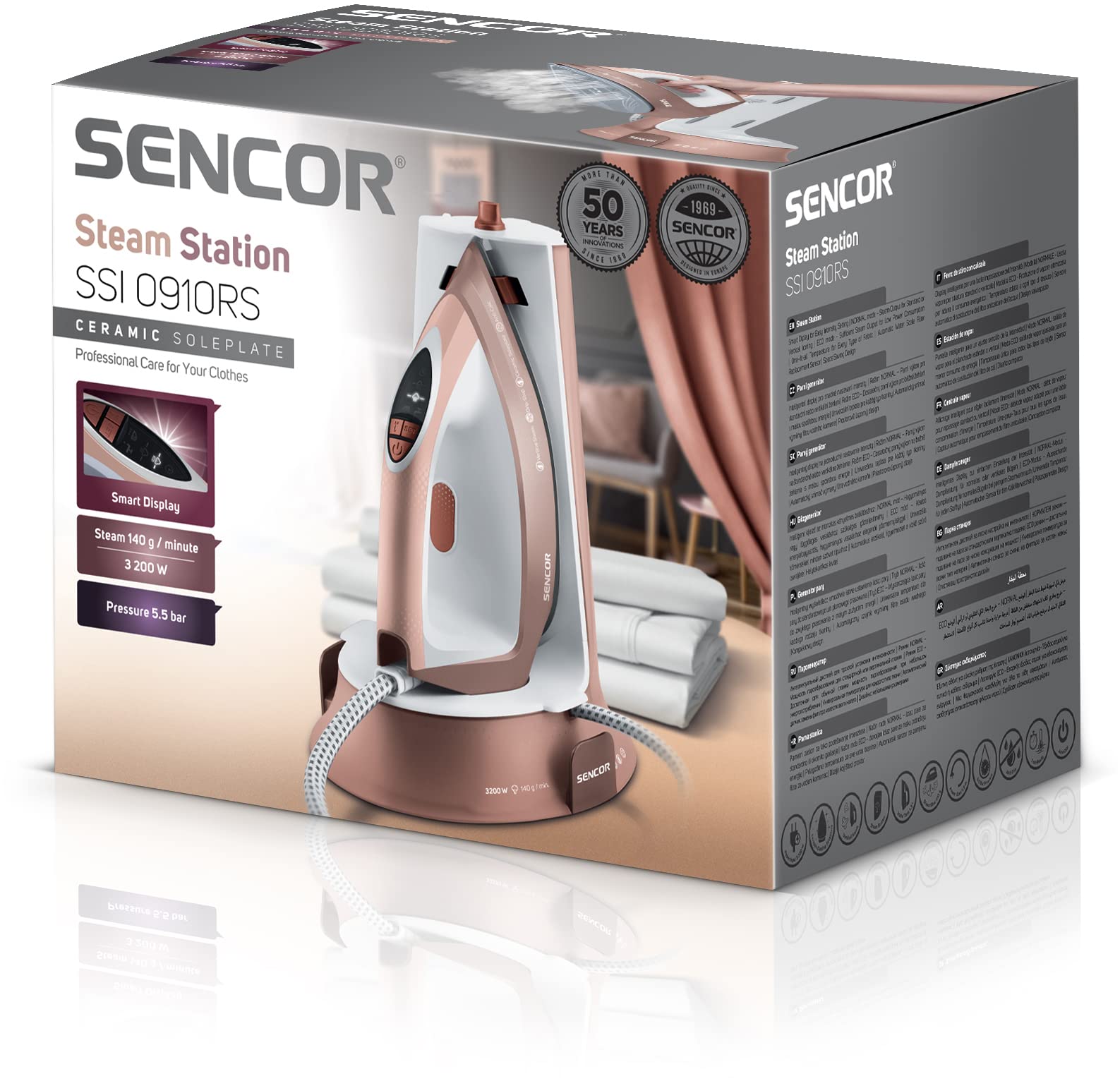 Central Vapeur Sencor SSI 0910RS