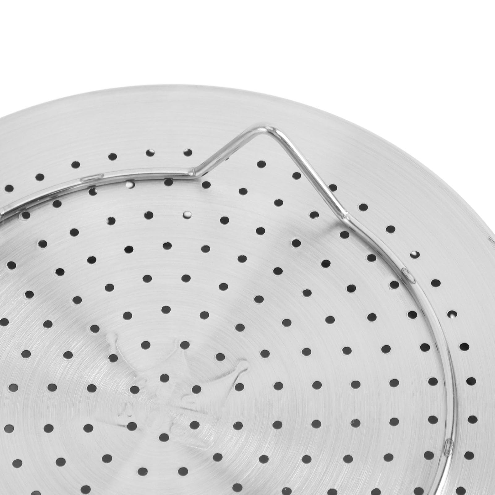 Wakects Cestello in Acciaio Inox per Vapore con Manico, Rimozione (16,5 cm)