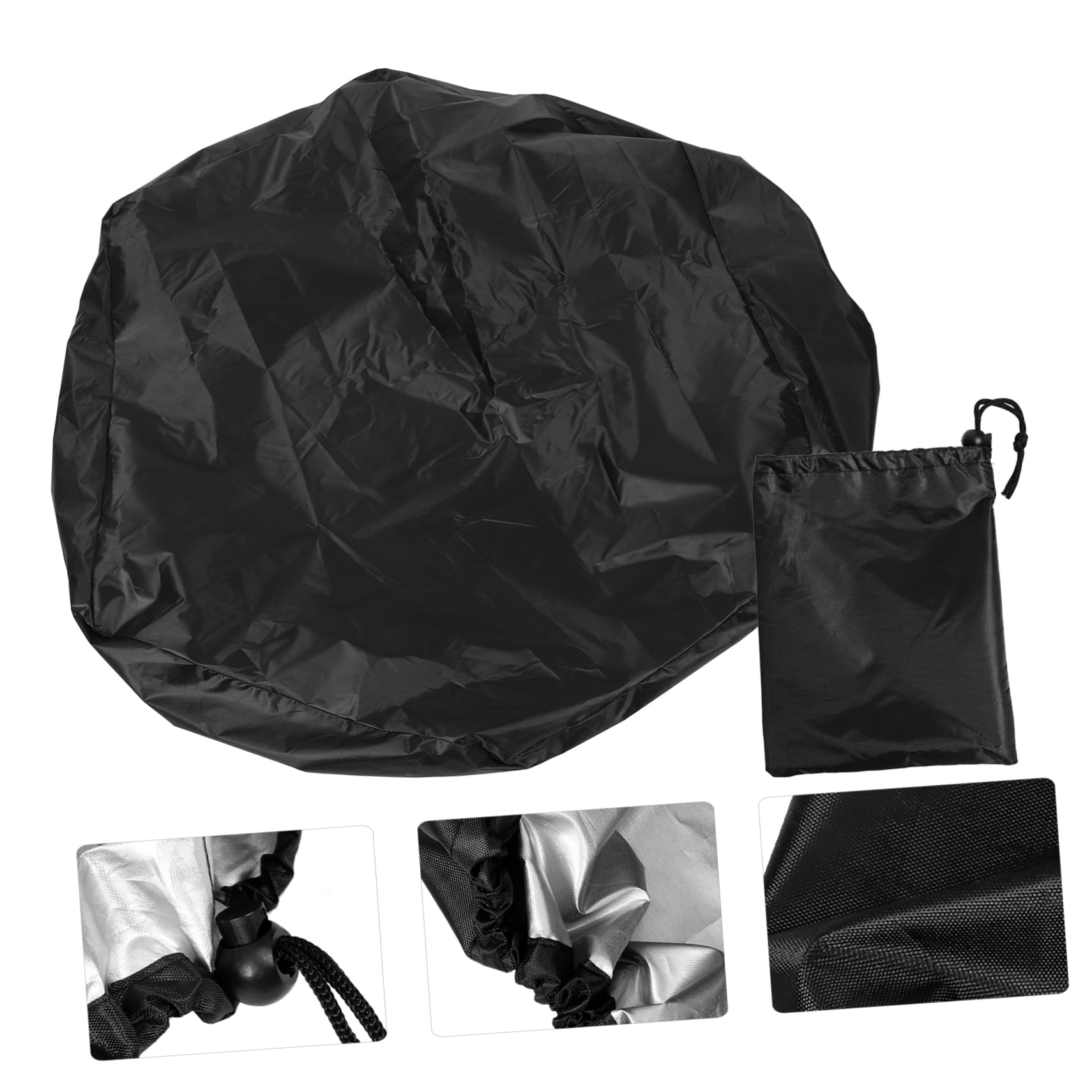 Levemolo Sandbox Cover with Drawstring Waterproof Polyester Garden Protective Small Bath Pool Reusable Toy Shelter