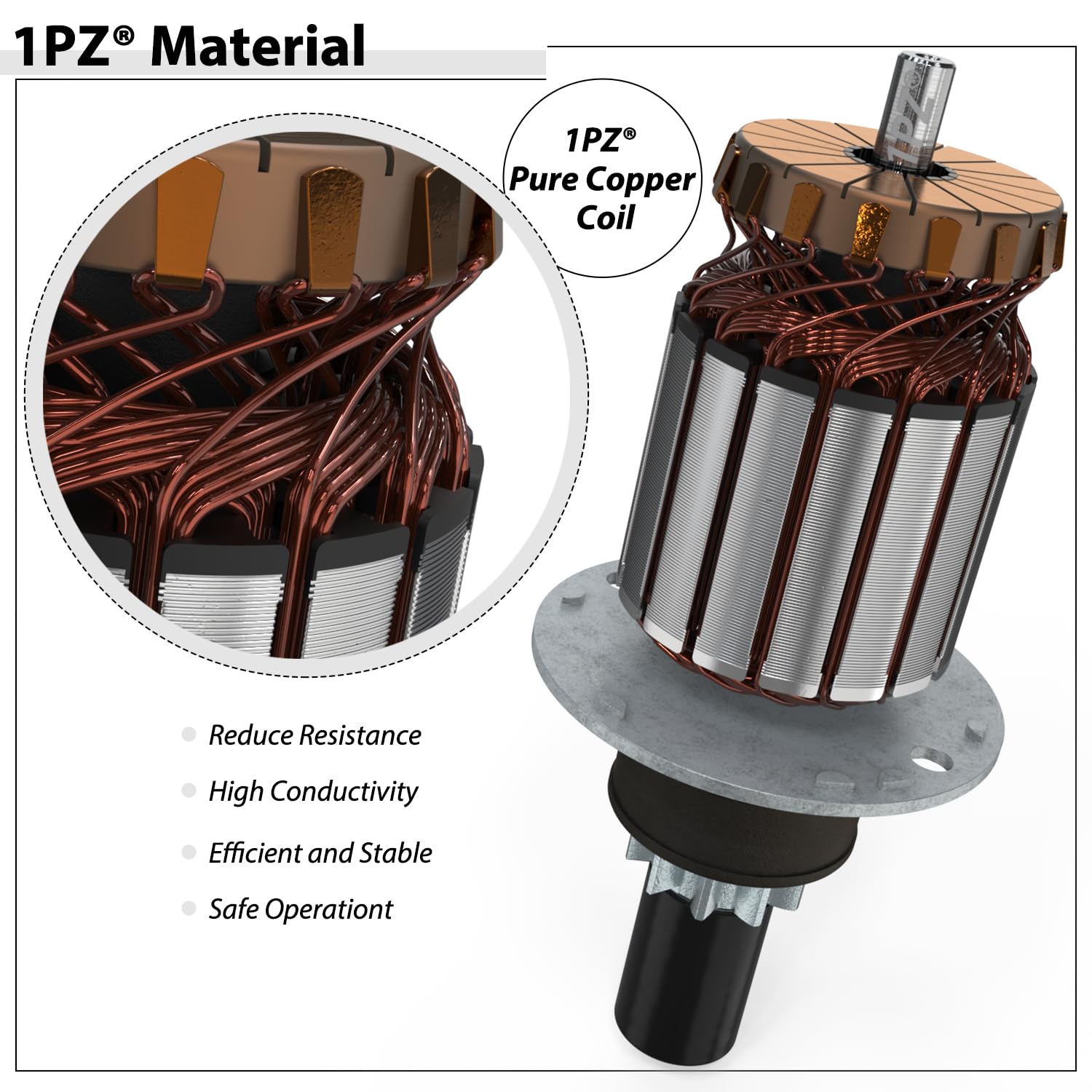 1PZ KK2-ST4 Démarreur de rechange pour Kohler K241 K301 K341 pour John Deere Lawn Tractor Loader 1985-1987 AM31568 AM32789 AM34248 AM3424B AM34888 AM37032 AM37869 AMJ7866 9 SAB0043 41021013 41021084