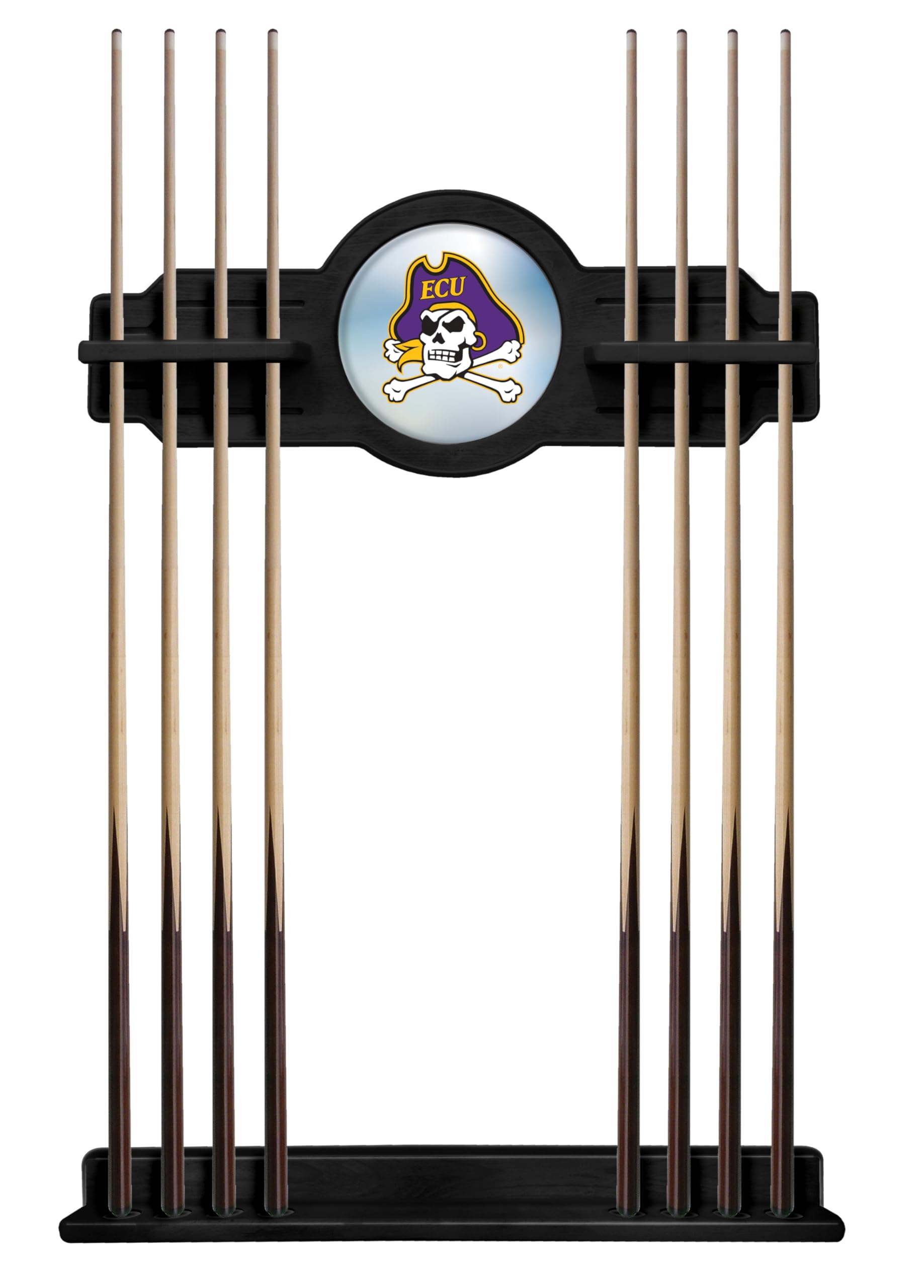 East Carolina Cue Rack in Black Finish by Holland Bar Stool