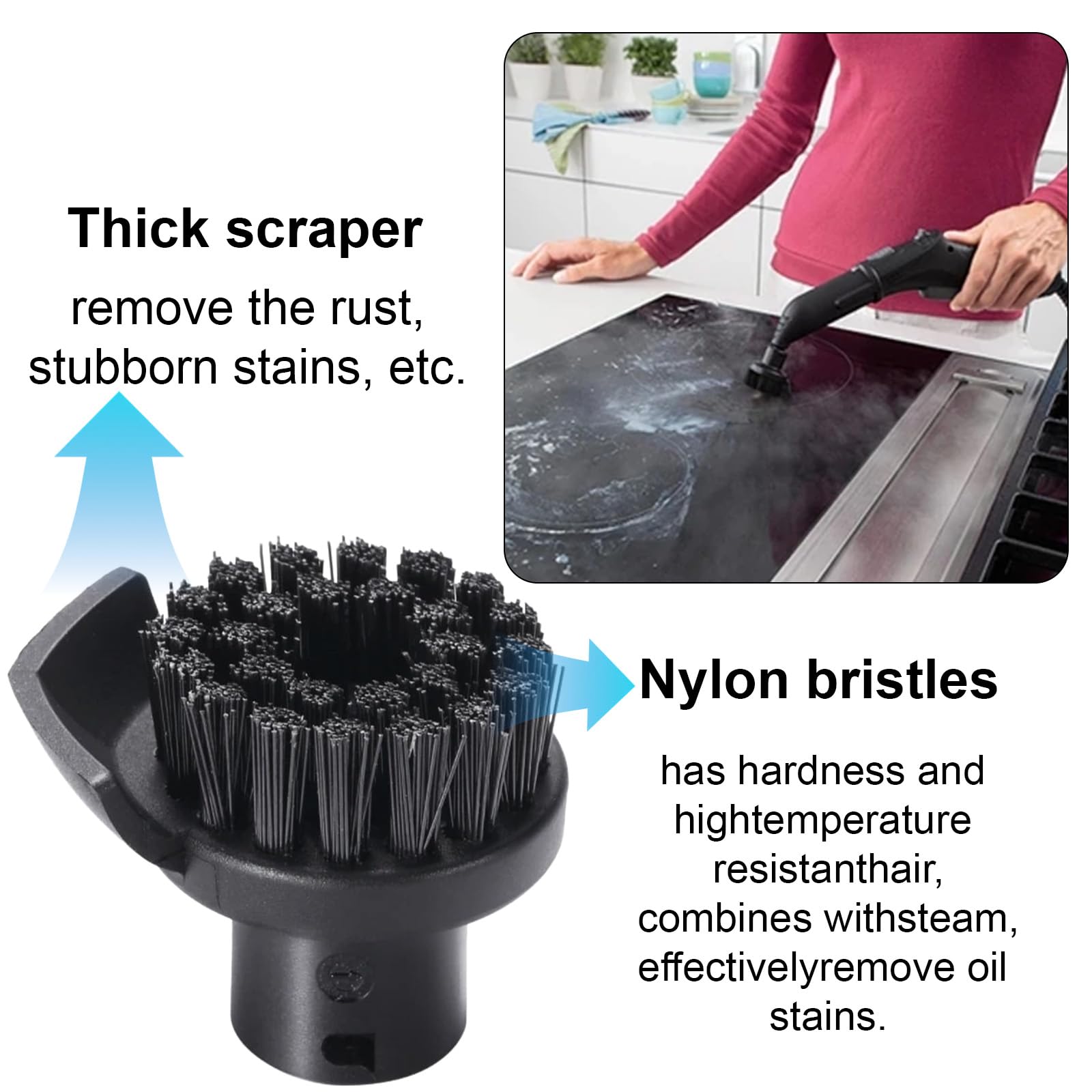 Amazon.com - Eagles Pack of 18 Brush Head Steam Cleaner