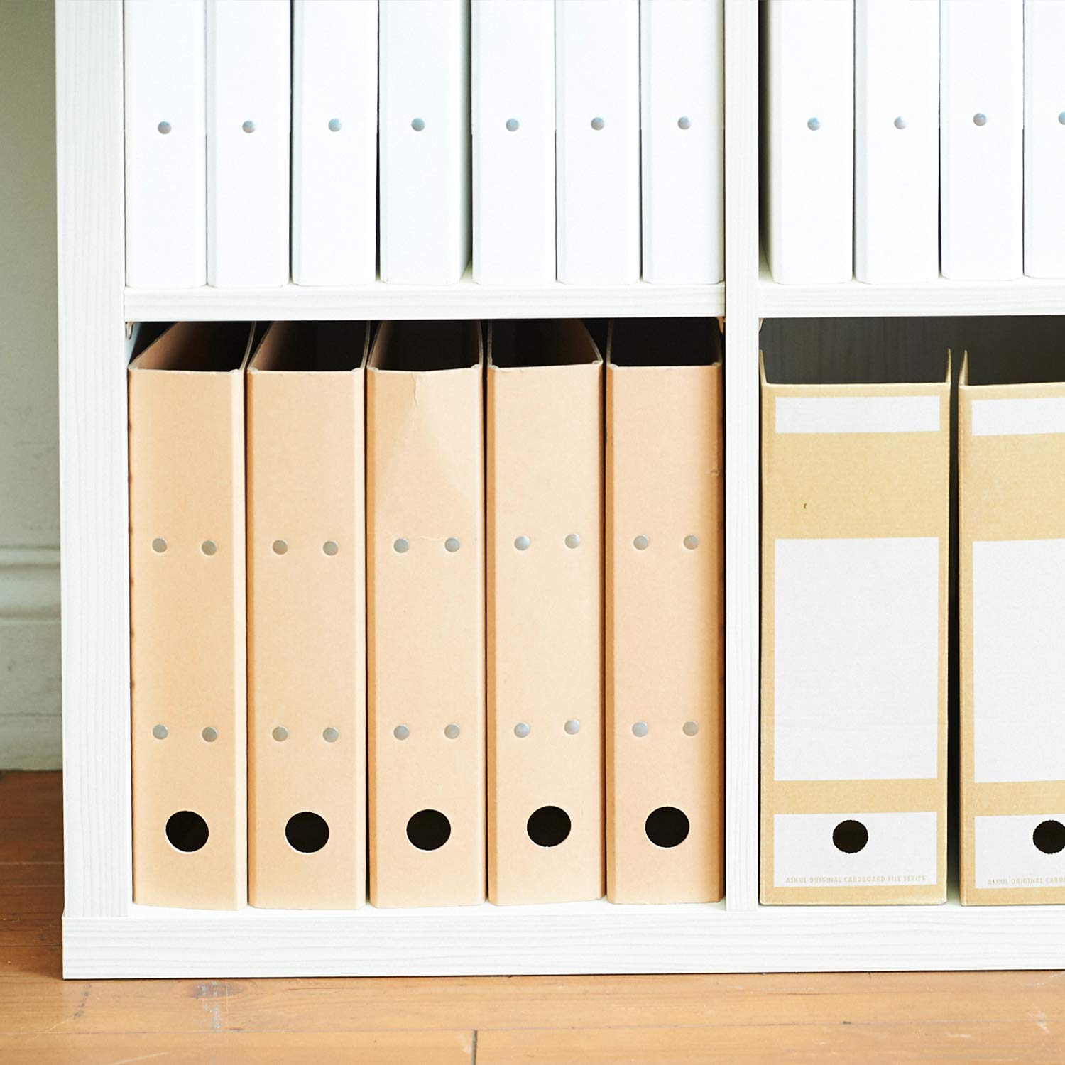 Amazon｜白井産業 無垢材をイメージさせる厚さ3.6cmの天板 A4ファイル  