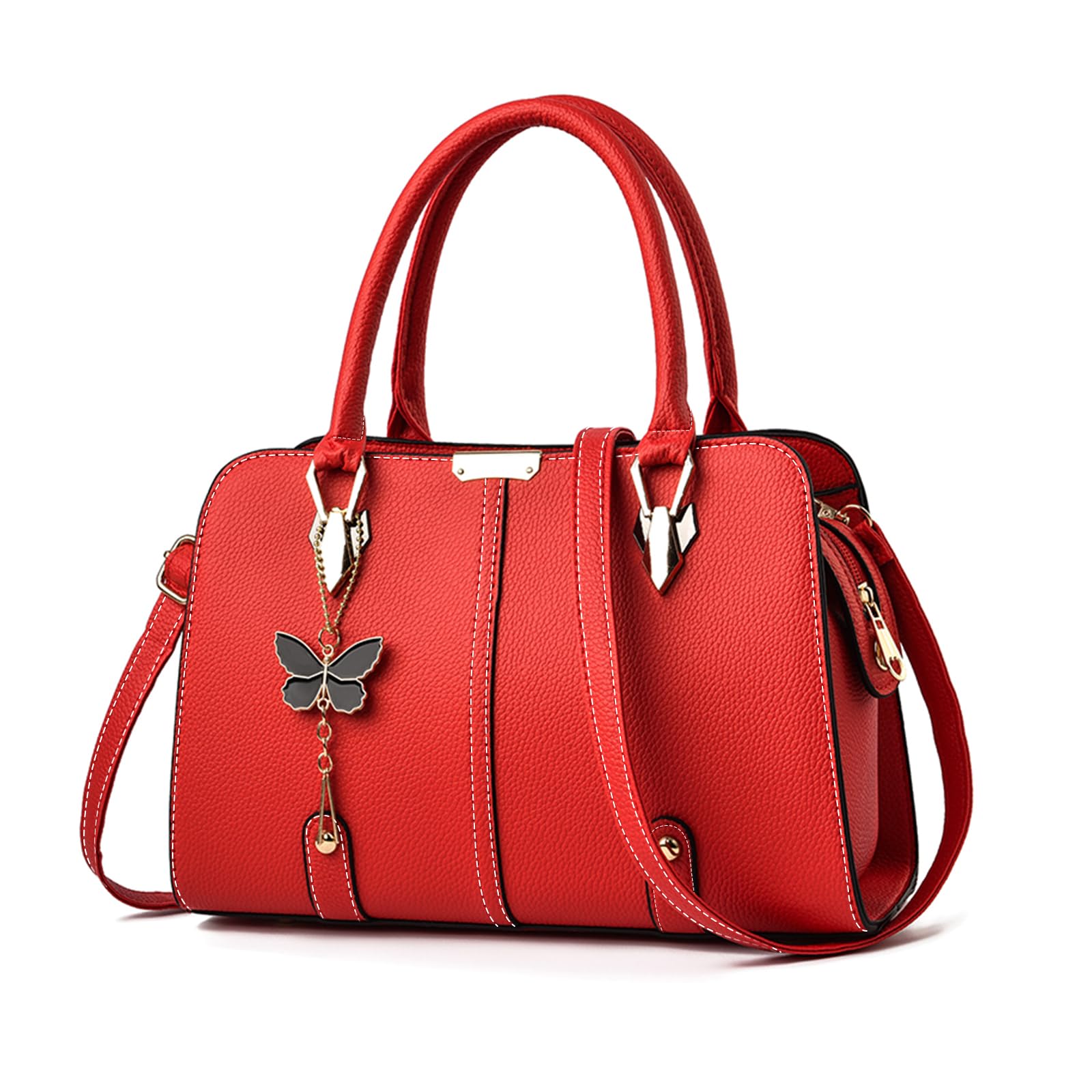 FANDARE Women Handbag Tote PU Leather Shoulder Crossbody Waterproof Satchel