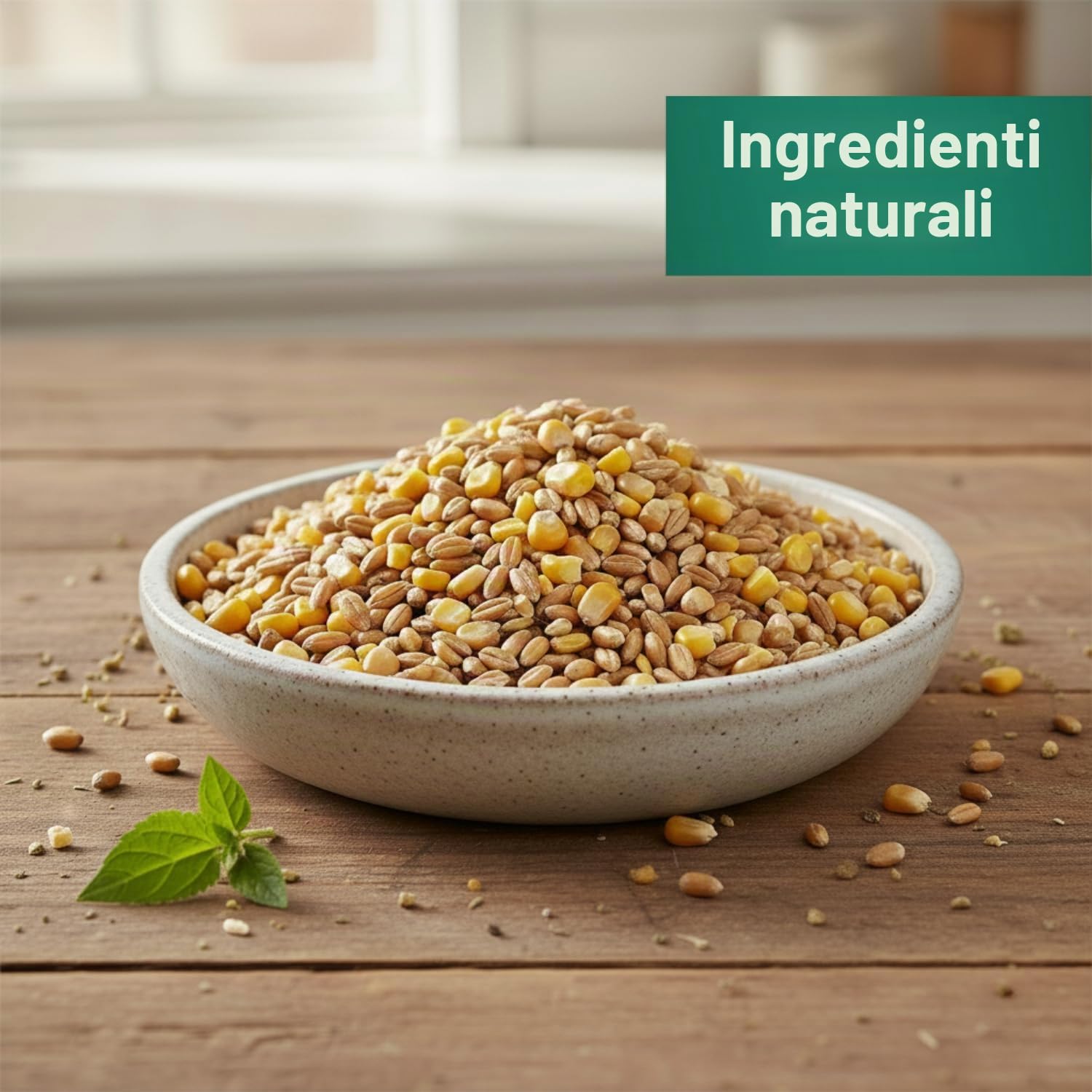 Agrarzone Mangime per anatre granaglie 20 Kg - Formula 100% naturale e senza OGM - Ideale per anatre, germani reali e oche - Ricco di cereali e ad alta digeribilità