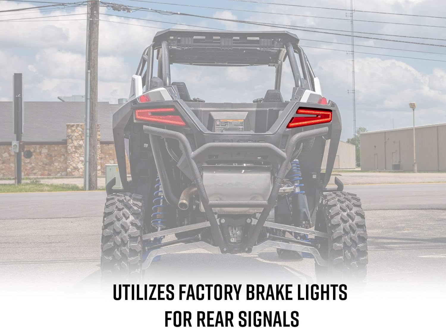 SuperATV Turn Signal Kit for 2020+ Polaris RZR PRO XP/PRO XP4 | Plug & Play | Street Legal | Easy Install | Horn & Amber LEDs | IP67 Rated | OEM Style