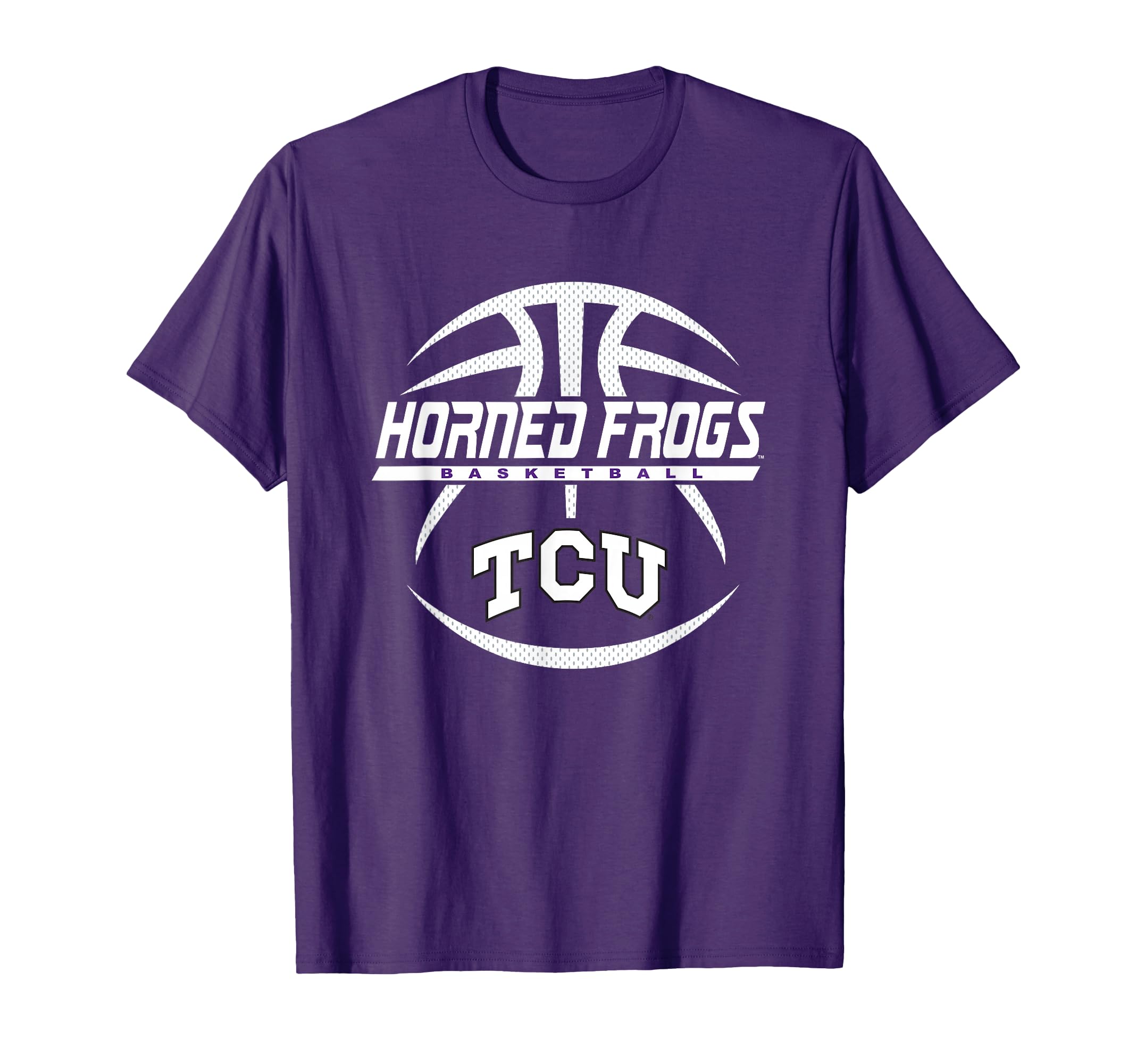 TCU Horned Frogs Basketball Rebound Purple T-Shirt