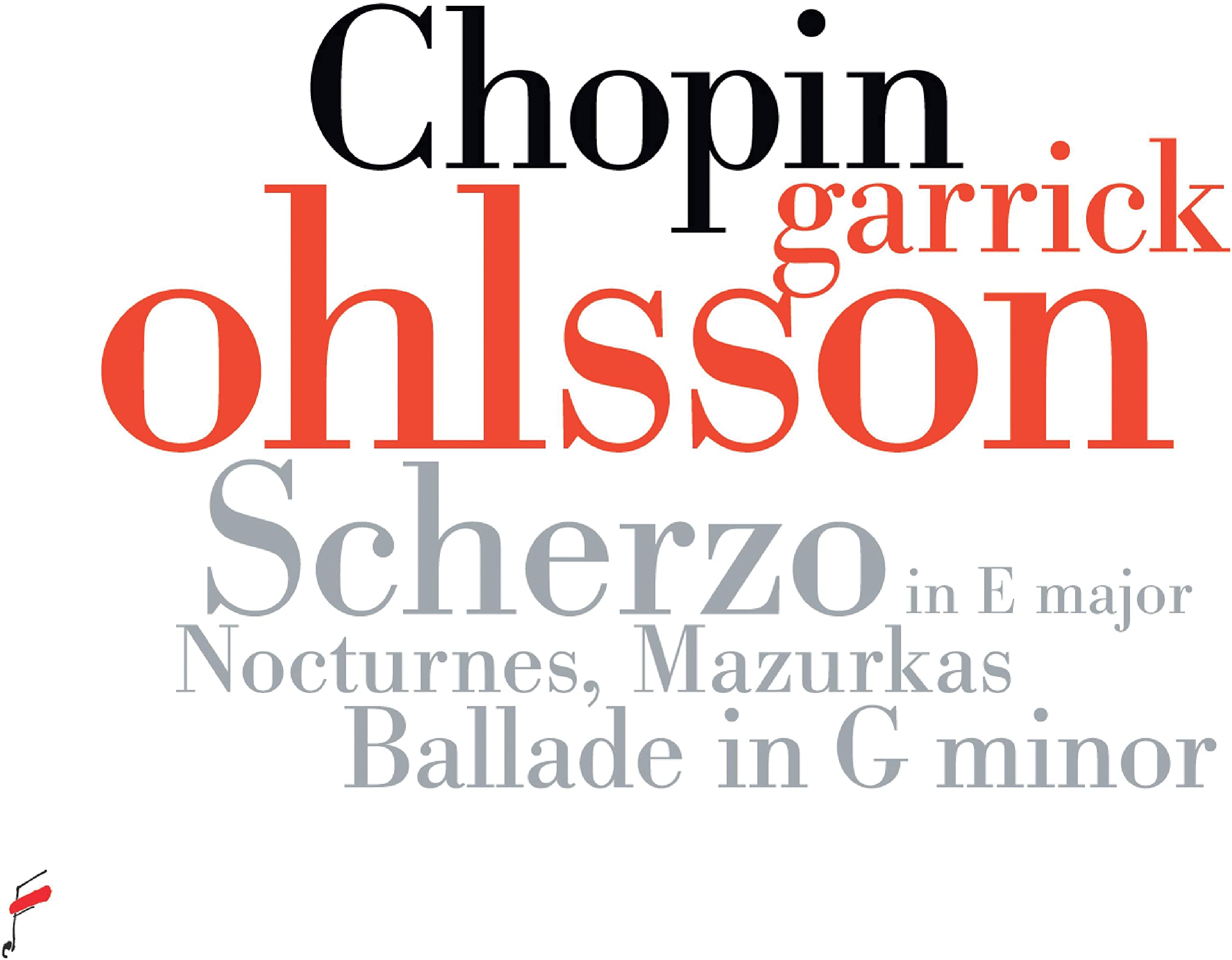 Chopin. Scherzo in E major, Nocturnes, Mazurkas, Ballade in G minor (contemporary piano version)