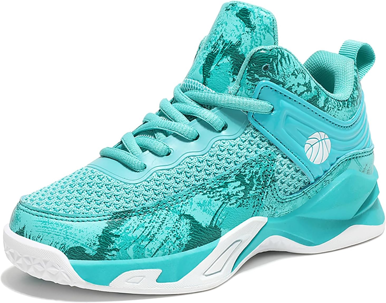 Boys Basketball Shoes Lightweight Breathable Kids Basketball Sneakers Fashion Walking Tennis Shoes for Boys Girls