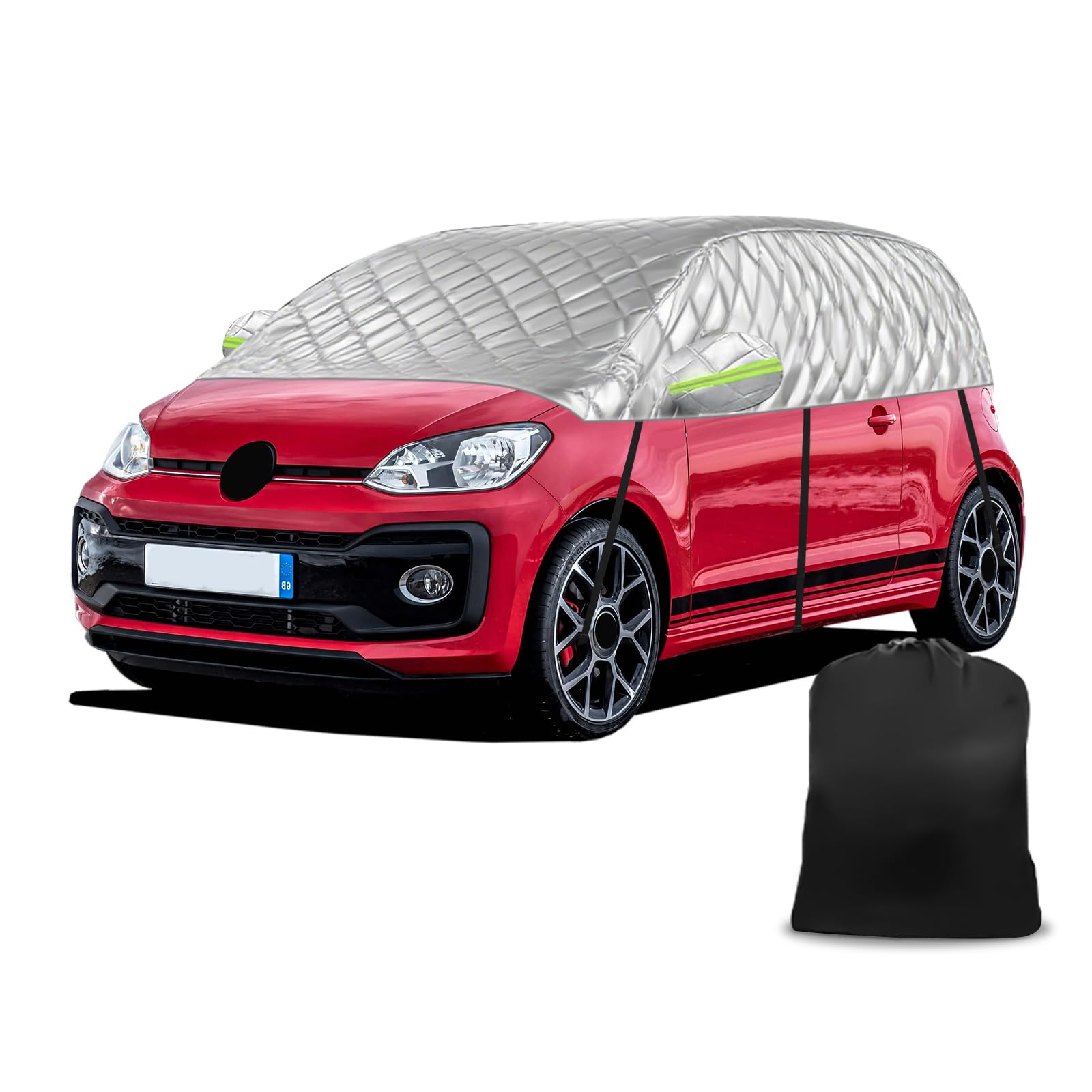 Mezza Copertura Auto Anti-grandine Sostituzione per VW UP/SEAT Mii//Skoda Citigo 2011-2024, Copertura Protezione per Tetto Morbido su Misura impermeabile, Anti-neve Mezzo Garage ispessito