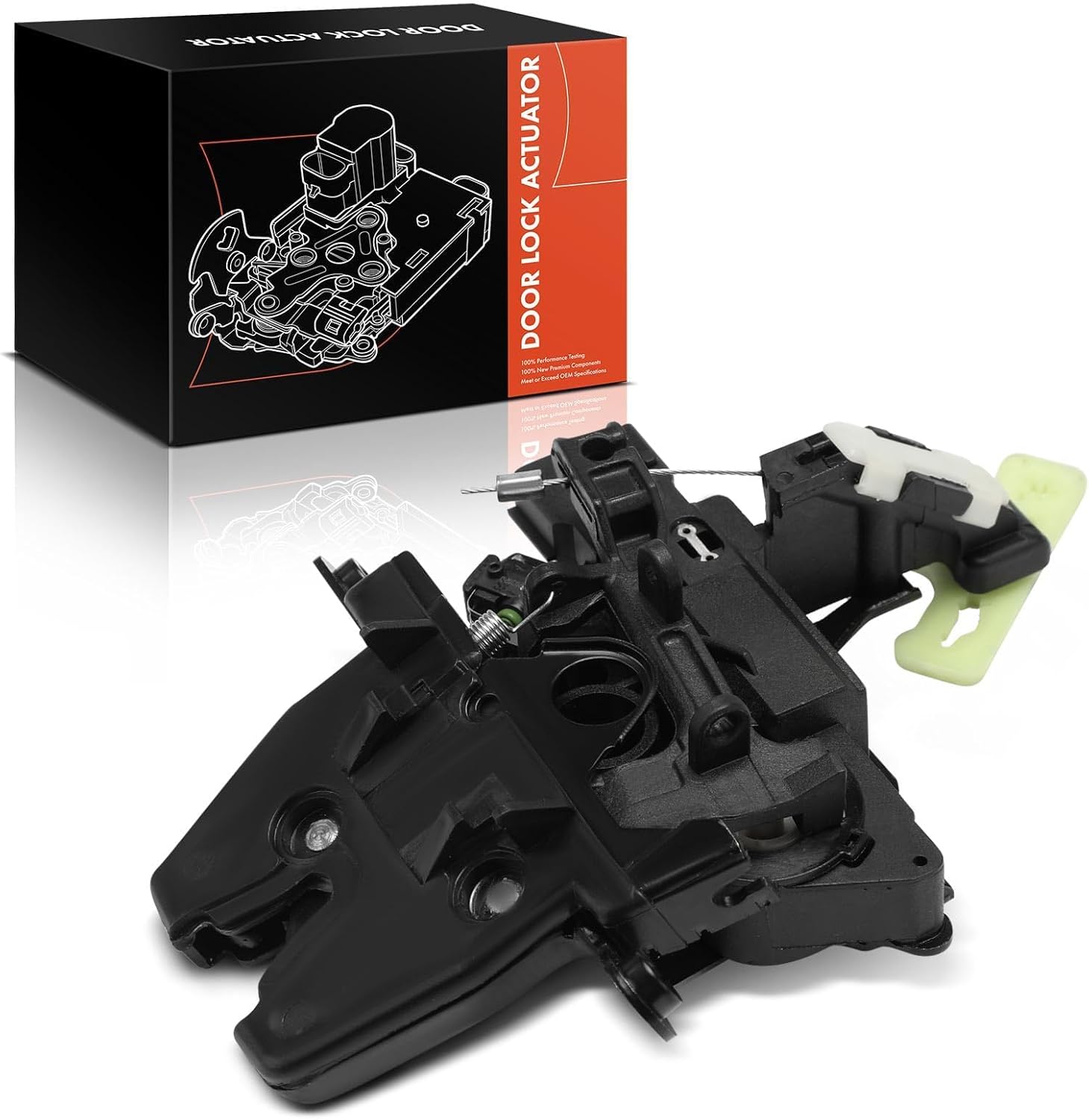 A-Premium Rear Trunk Latch Tailgate Door Lock Actuator Compatible with Buick Lucerne 2006-2011 & Cadillac DTS 2006-2011 & Chevrolet Chevy Impala 2006-2013, Impala Limited 2014-2016