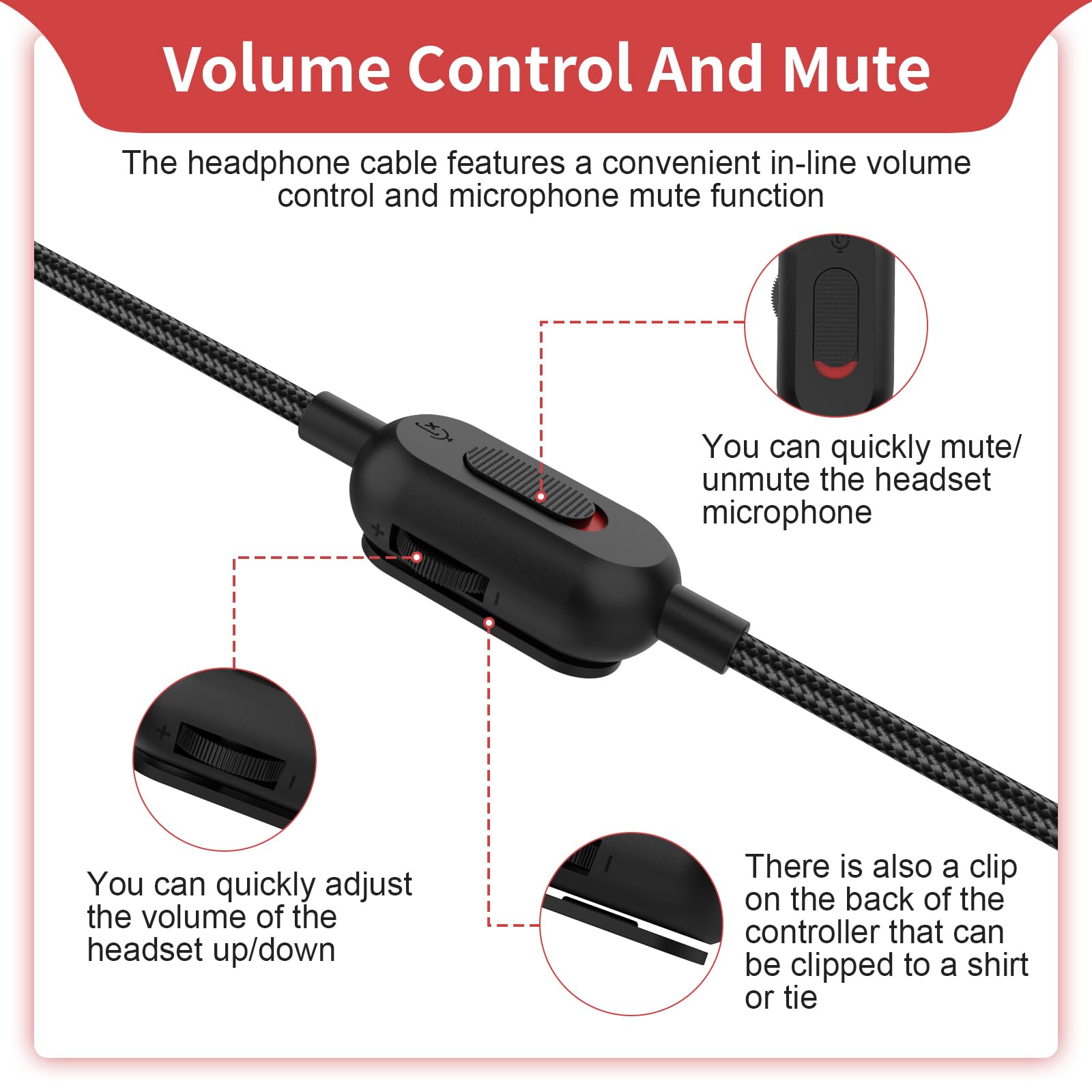 Cable De Repuesto Para Auriculares Sennheiser Game One/GSP - 2 Metros, Nailon Trenzado, Con Refuerzo En Resorte