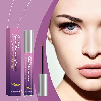 Eyelash Enhancing Serum, Promotes Volume, Longer and Thicker Lashes, Reduces Shedding, 5ml