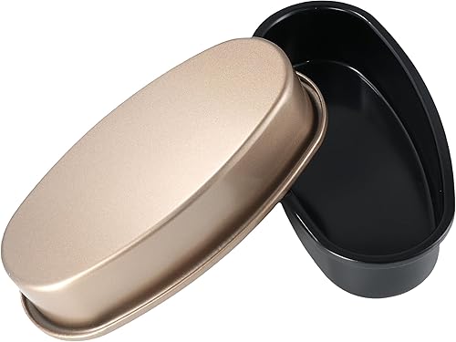 Miniatura 6 de Molde de pan antiadherente, bandeja para pan, herramienta para hornear, queso, pastel, estaño de cocina, acero al carbono, forma ovalada