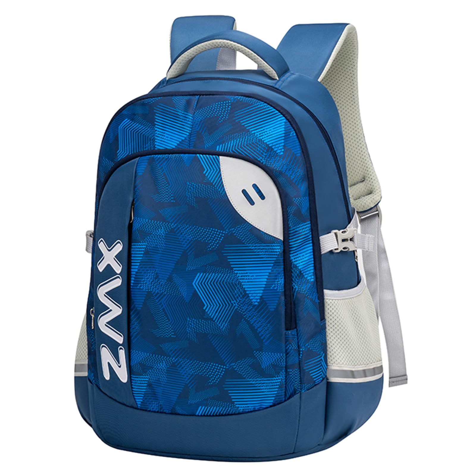 Amythe Groß Schulrucksack Teenager Jungen 46L, Groß Rucksack Schule Gymnasium Oberstufe Schulranzen mit Brustgurt Reflektierend für 17.3