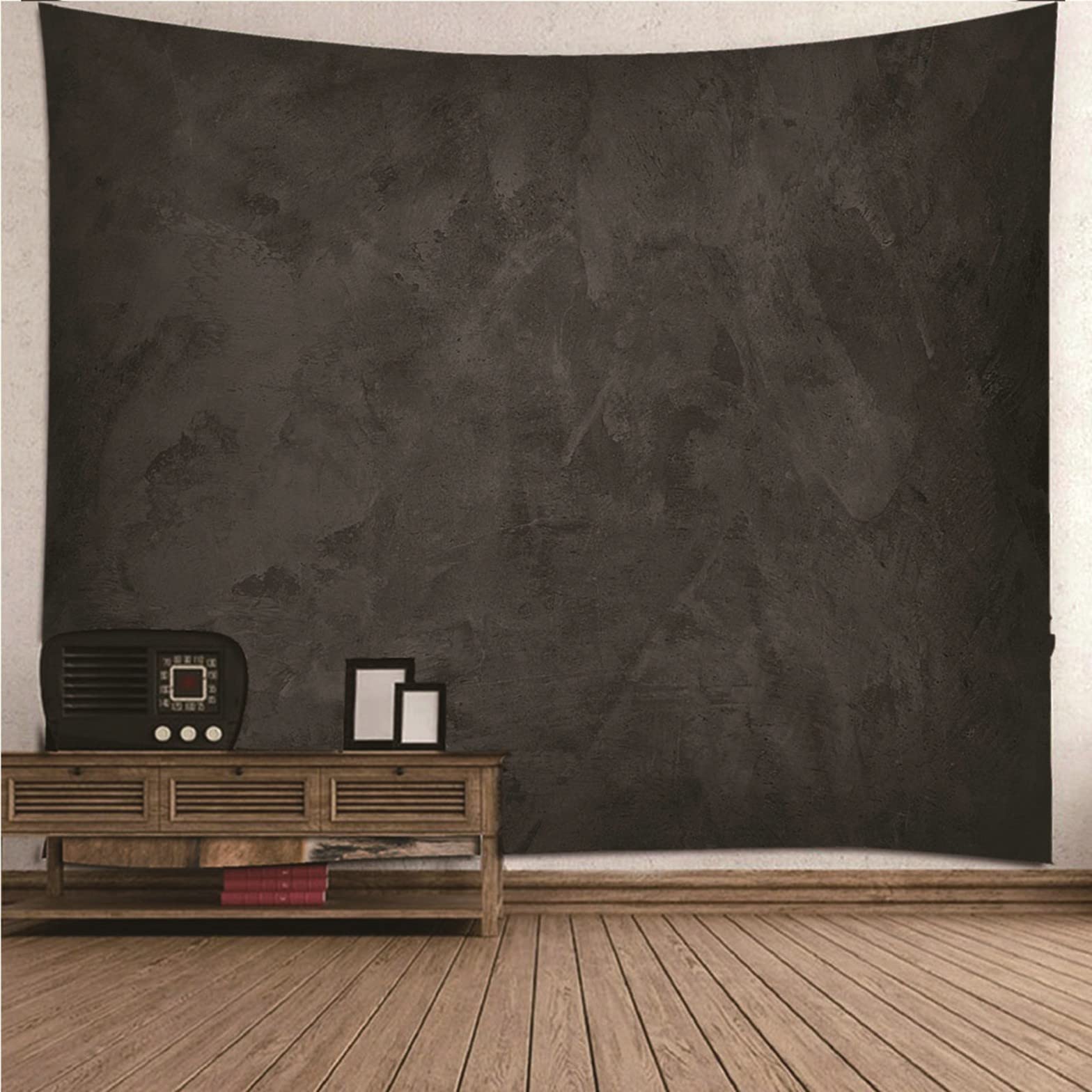 Ethereval Tapestries Indie xl Tapestry Wall Hanging Black Minimalist Pattern Quilt Wall Hangings Fabric Decorations 350x250cm