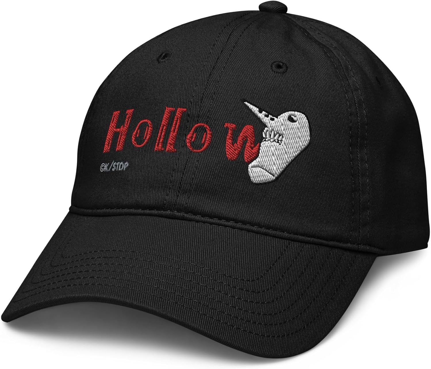Anime Series Embroidered Hollow with Gillian Mask Adjustable Baseball Hat