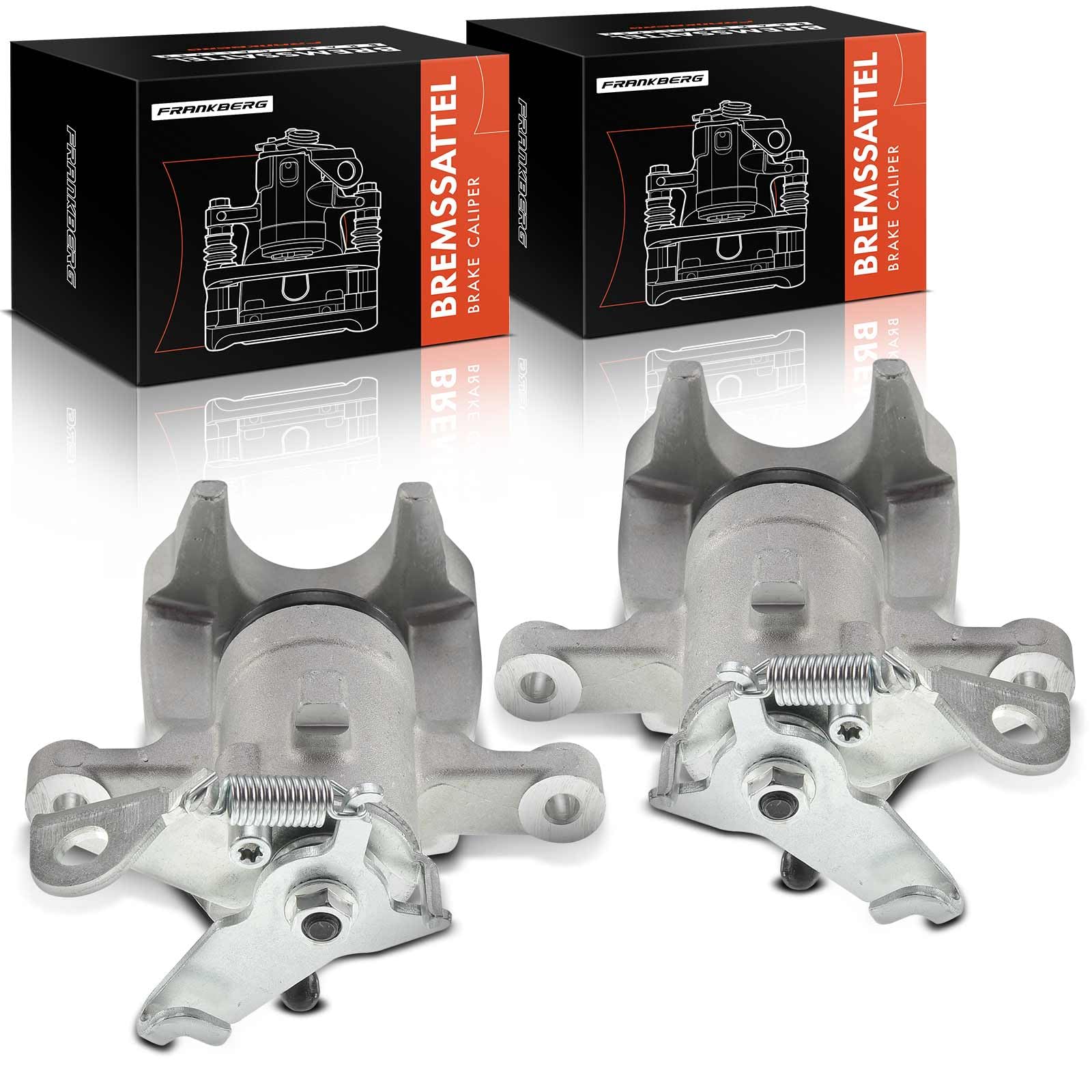 Frankberg Pinza Freno Posteriore Sinistra Destra Compatibile con Clio IV BH Fluence L30 Grand Scénic III M.e.g.a.n.e CC EZ0/1 Replace# 343586