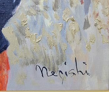 海外アーティスト　油彩肉筆画　キャンバスサイン有 絵画 額装 油彩肉筆画 F6 サイン有り 薔薇 - メルカリ