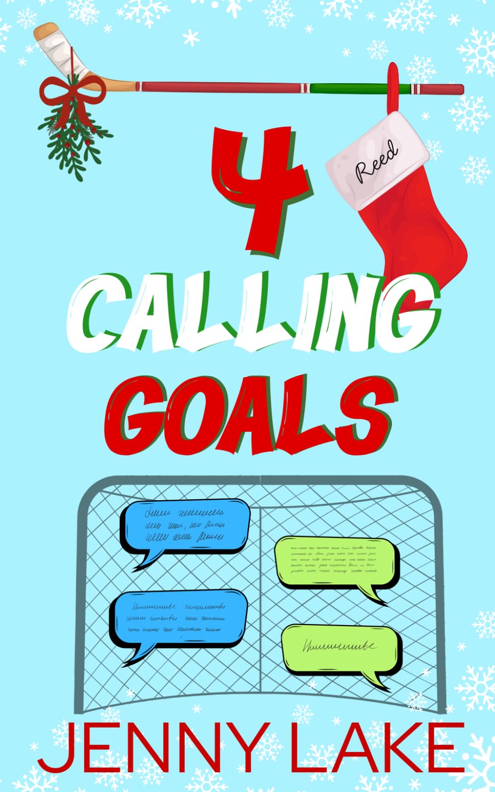 Four Calling Goals: A Holidate Hockey Christmas Romance (The Twelve Plays of Christmas)