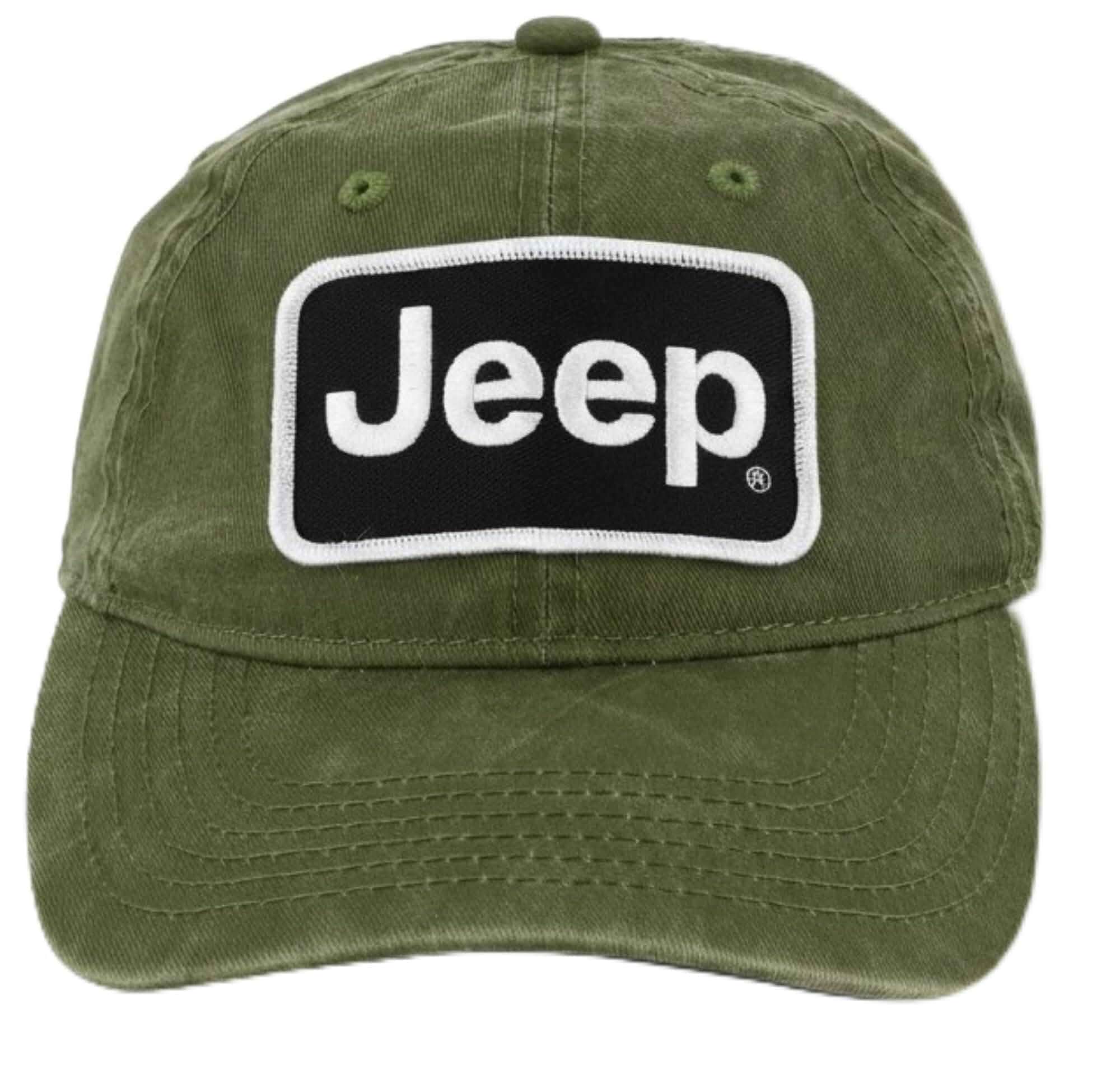 Jeep Dad Hat – Low Profile Adjustable Baseball Cap with Embroidered Patch