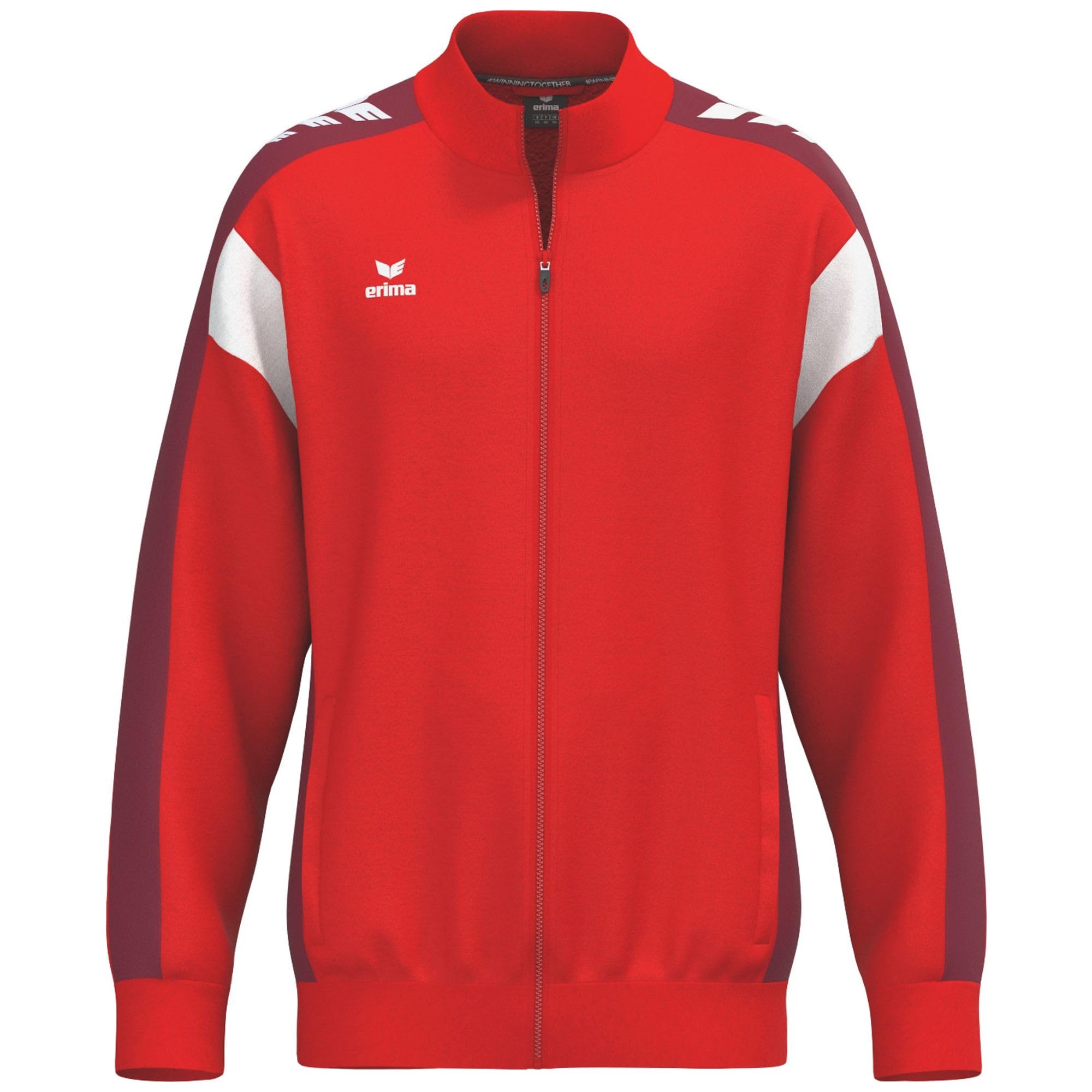 Erima Unisex Kids Celebrate 125 Training Jacket (1032591), red/new bordeaux, 116