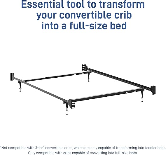 Graco Full Size Crib Metal Bed Frame Conversion Kit Black Amazon Ca Baby