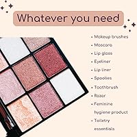 Vista 3 de Soporte para brochas de maquillaje de silicona, organizador de brochas de maquillaje, bolsa de brochas de maquillaje de viaje, estuche para brochas