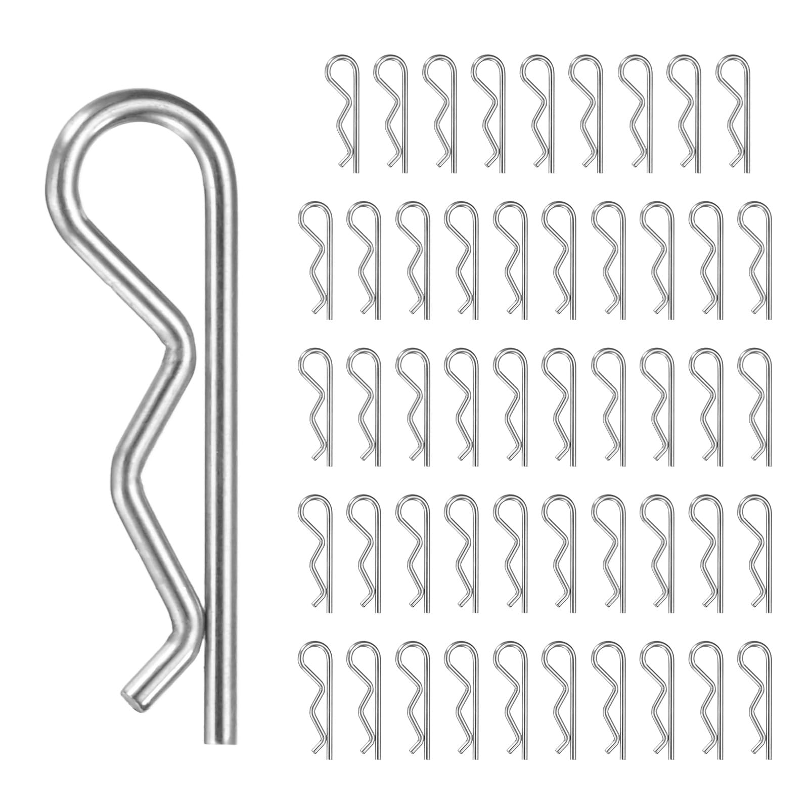 M METERXITY 50-Pack R-Shaped Cotter Pin