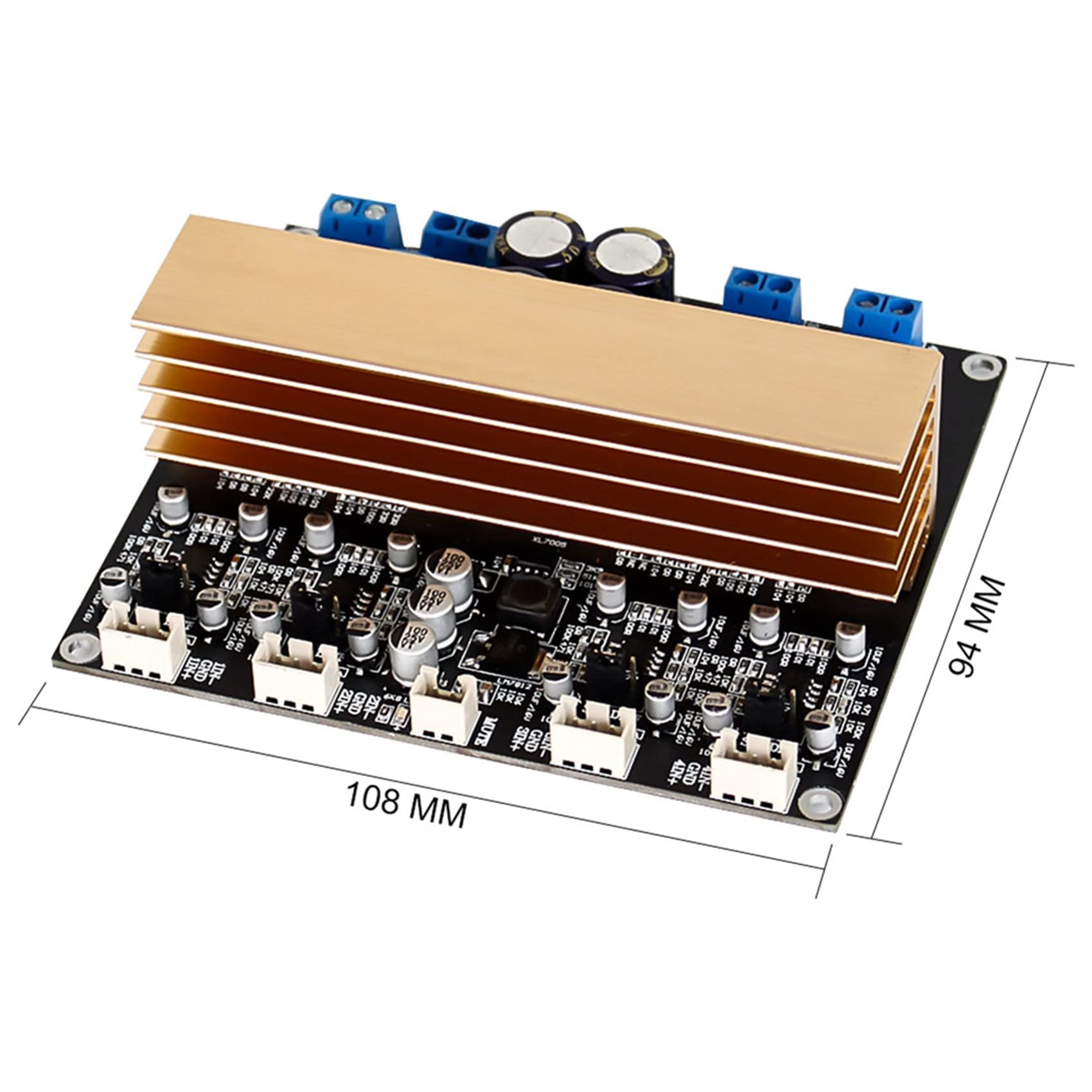 2X TPA3255 4 Canali Digitale Classe D Amplificatore di Potere 315W Mini Amplificatore Casa Cinema Fai Da Te Altoparlante Amplificatore Scheda Audio